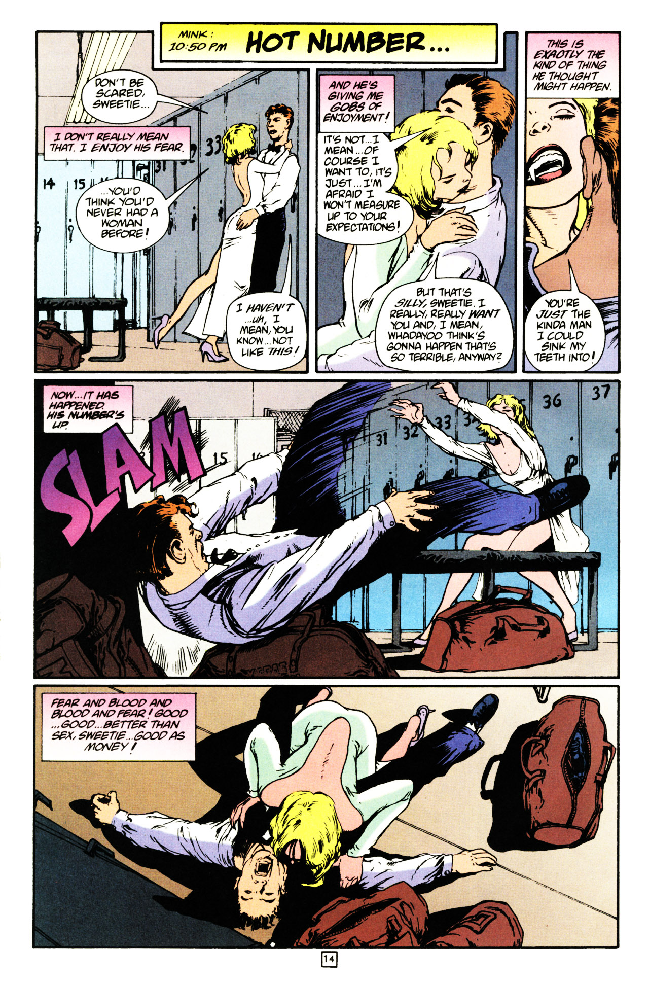 Read online Vamps comic -  Issue #3 - 14