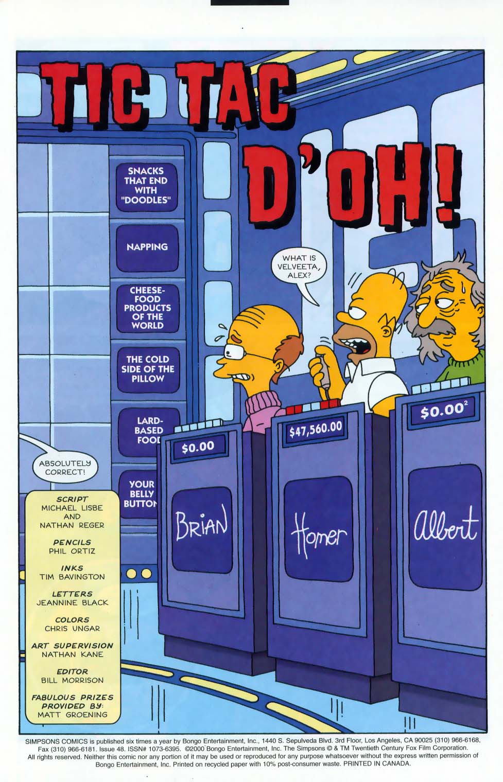 Read online Simpsons Comics comic -  Issue #48 - 2