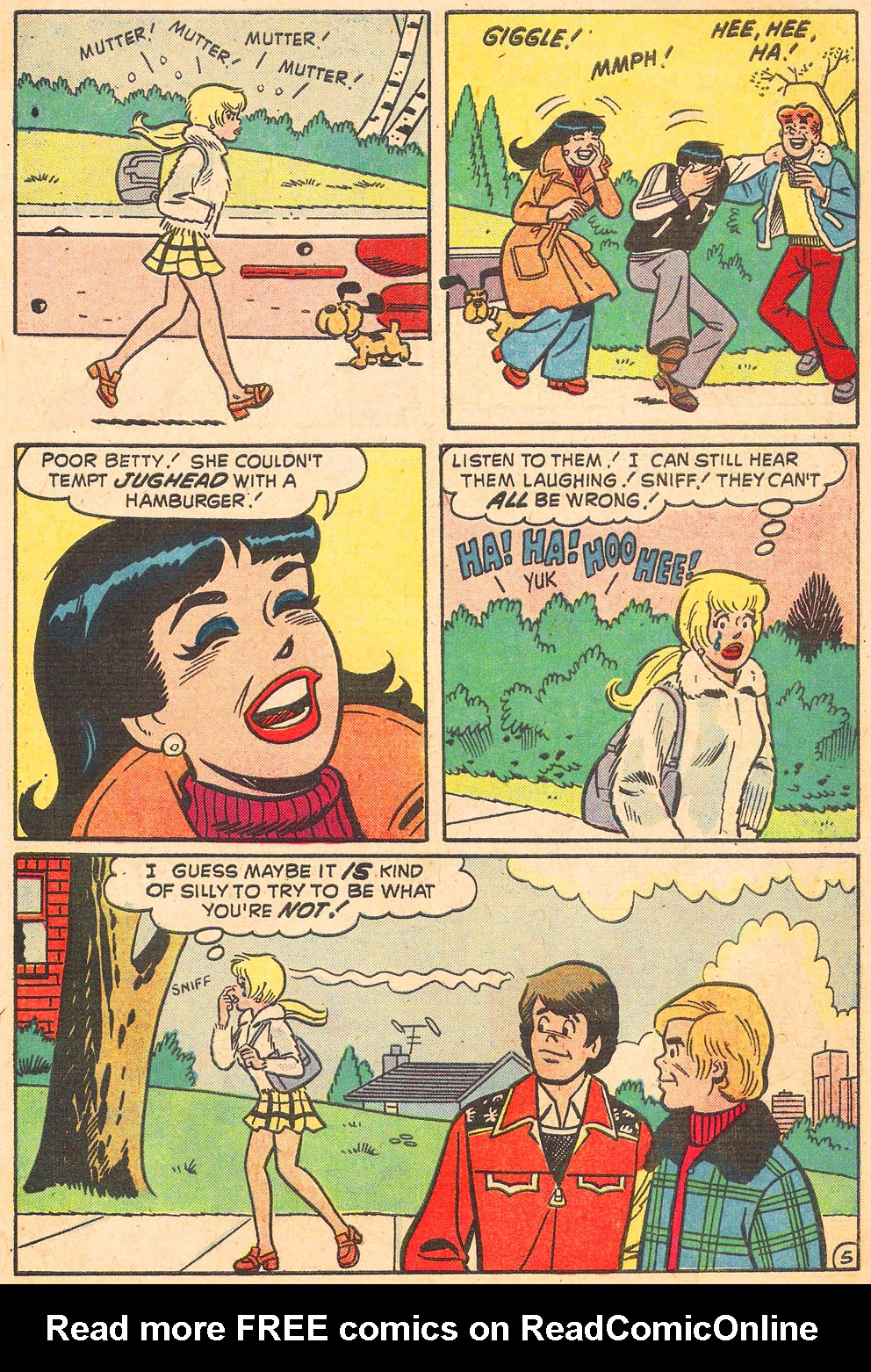 Read online Archie's Girls Betty and Veronica comic -  Issue #220 - 7