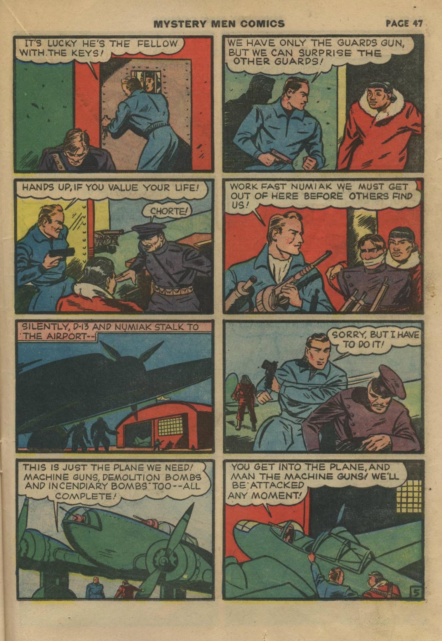 Read online Mystery Men Comics comic -  Issue #15 - 49