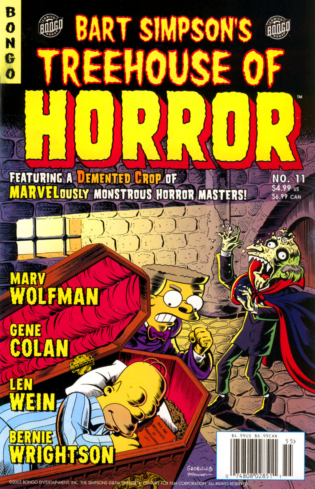 Read online Treehouse of Horror comic -  Issue #11 - 3