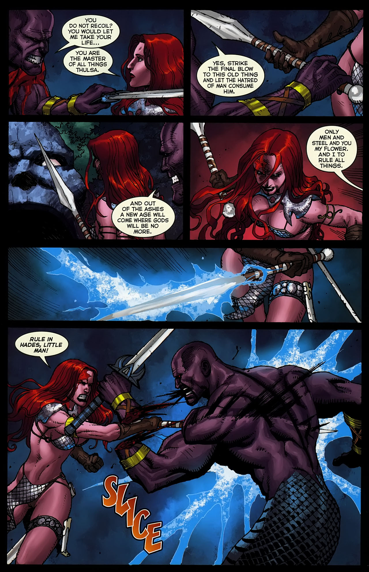 Read online Sword of Red Sonja: Doom of the Gods comic -  Issue #4 - 18