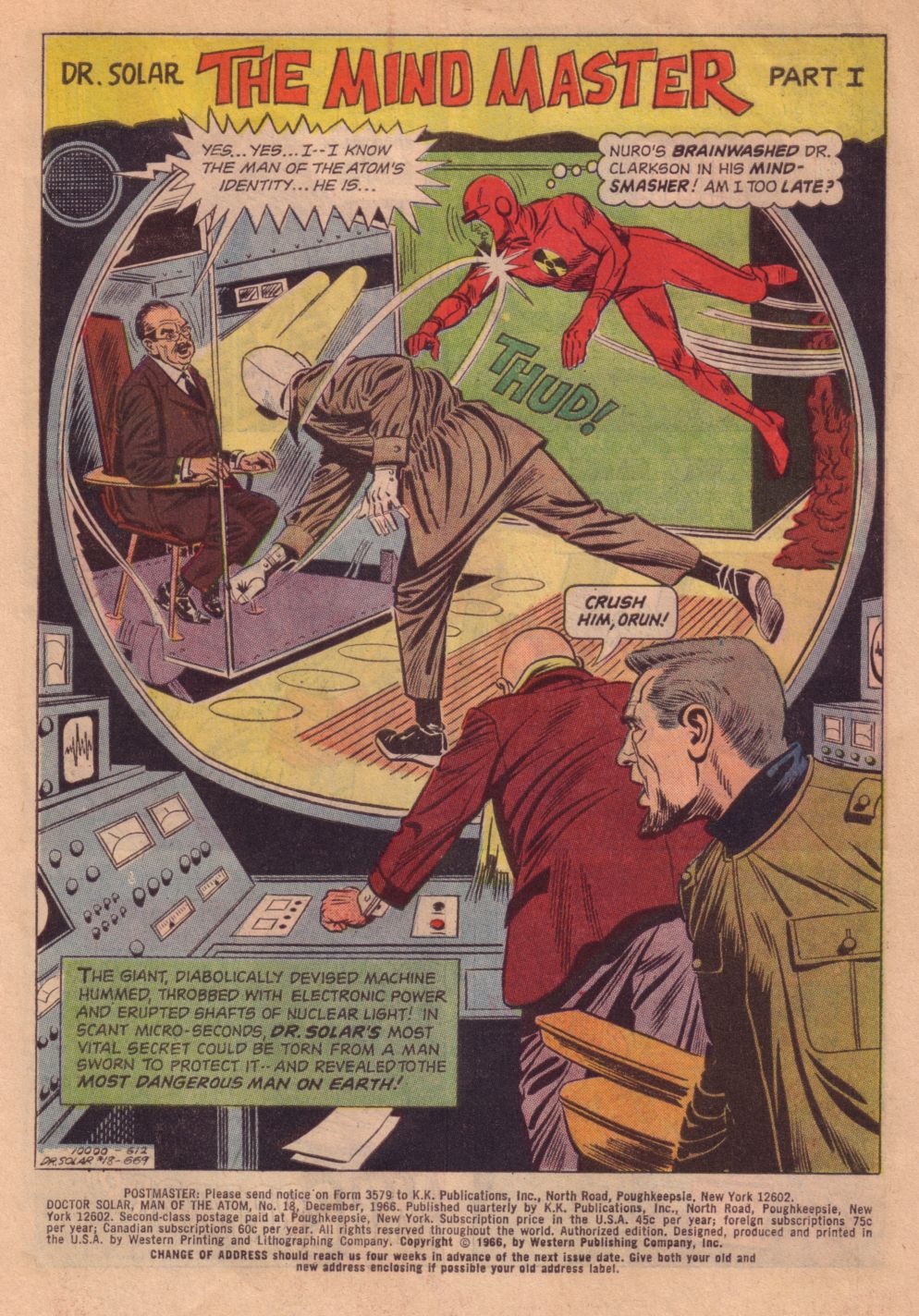 Doctor Solar, Man of the Atom (1962) Issue #18 #18 - English 3