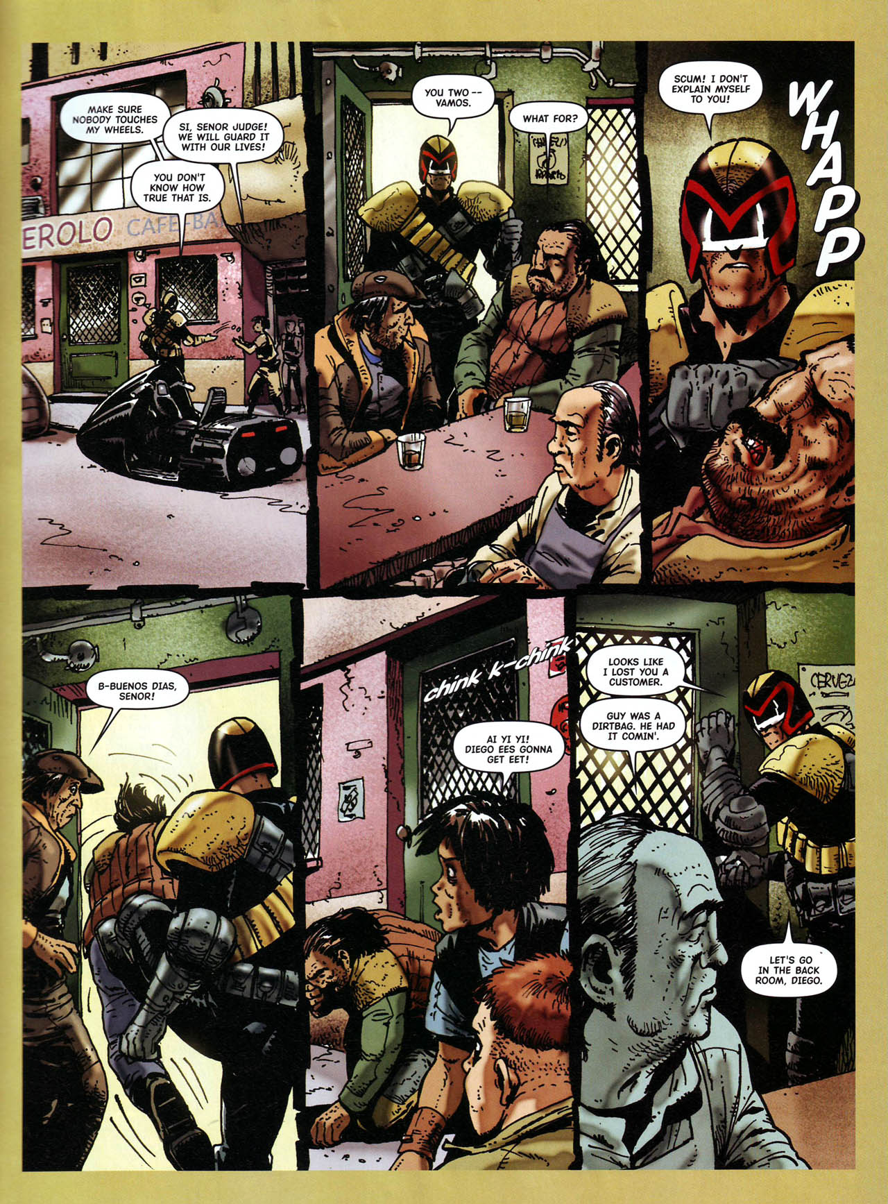 Read online Judge Dredd Megazine (Vol. 5) comic -  Issue #231 - 9