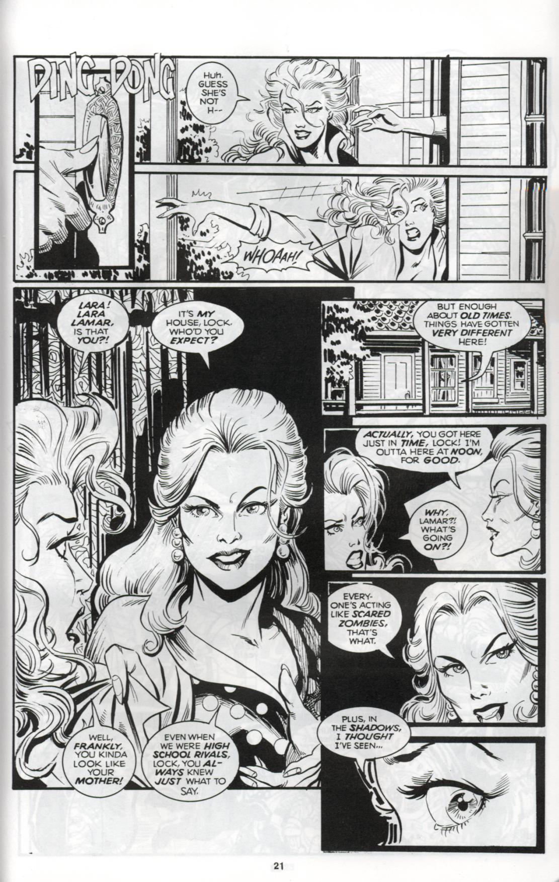 Read online Soulsearchers and Company comic -  Issue #8 - 22