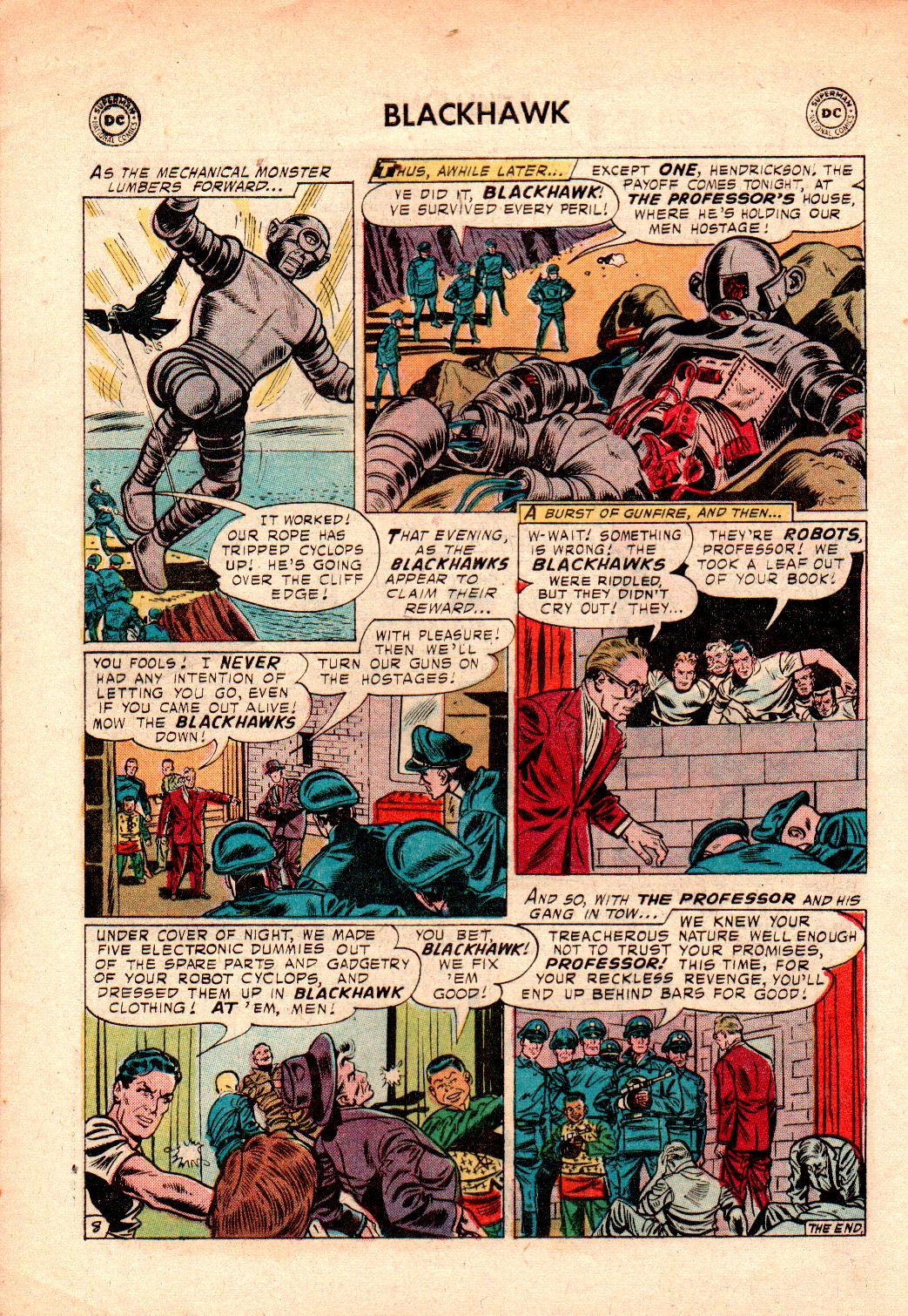 Read online Blackhawk (1957) comic -  Issue #120 - 32