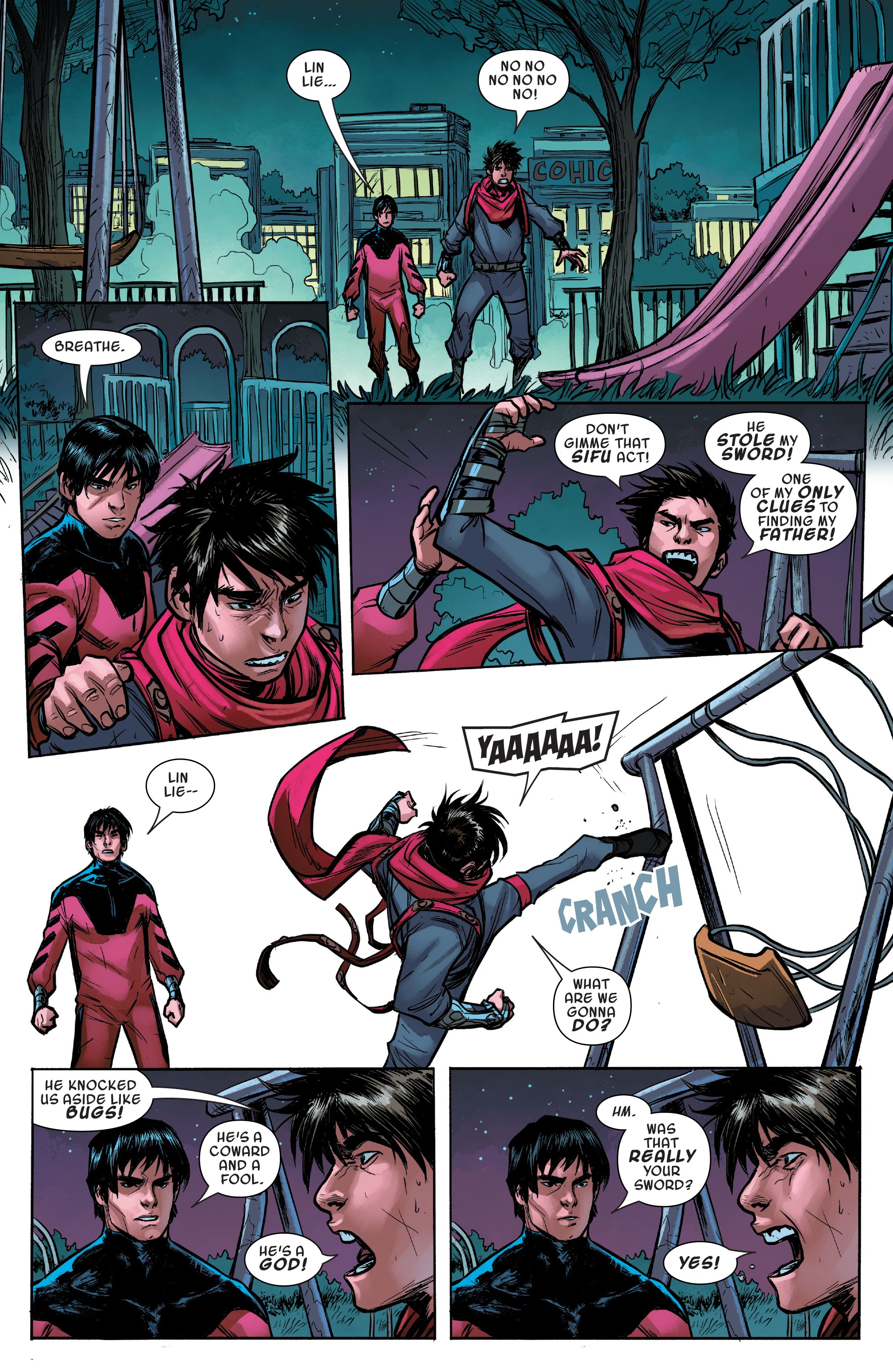Read online Aero & Sword Master: Origins And Odysseys comic -  Issue # TPB - 91
