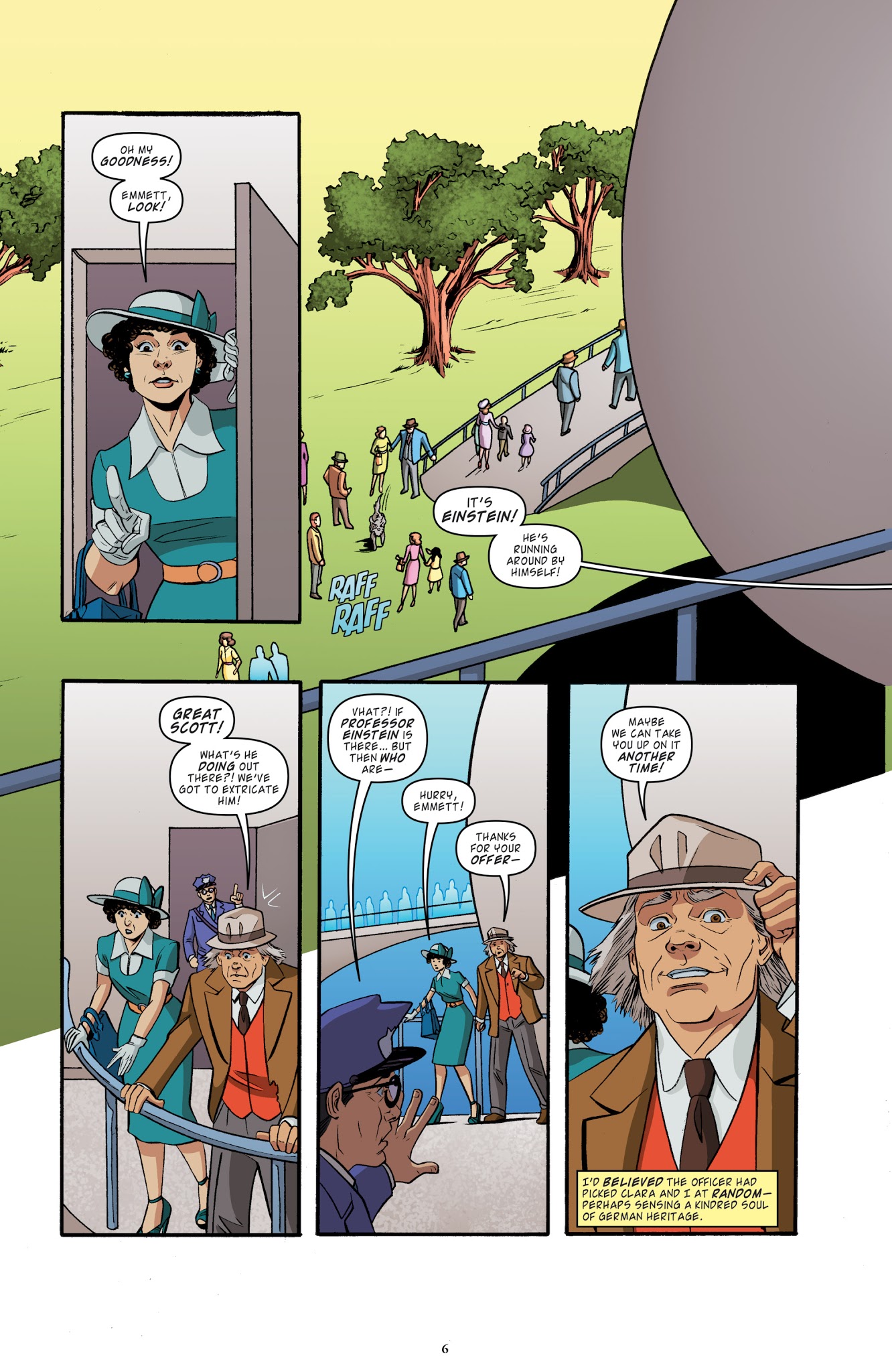 Read online Back to the Future: Tales from the Time Train comic -  Issue #3 - 8