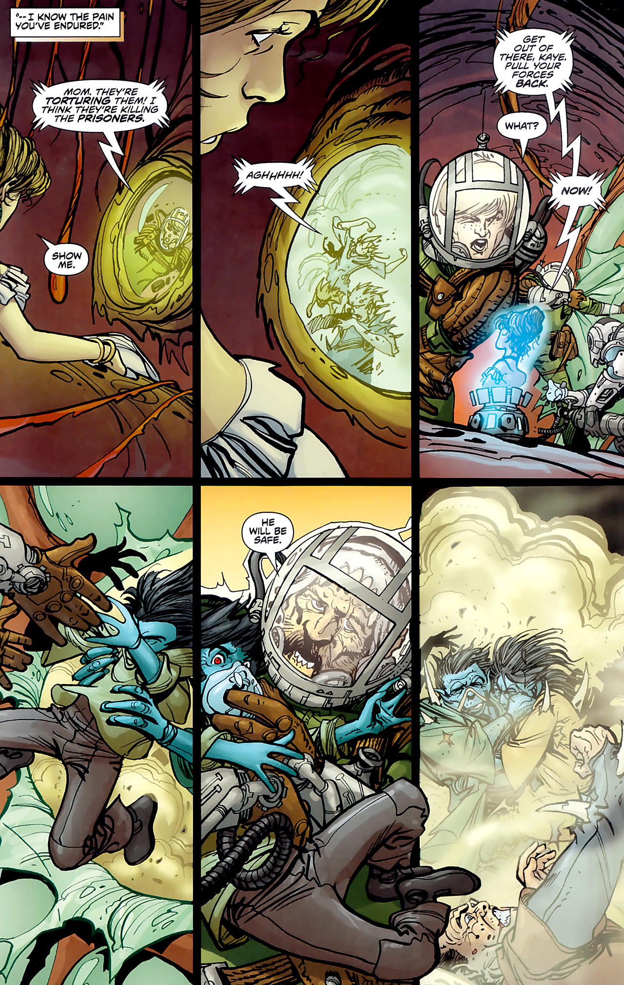 Read online Star Wars: Invasion - Rescues comic -  Issue #5 - 17