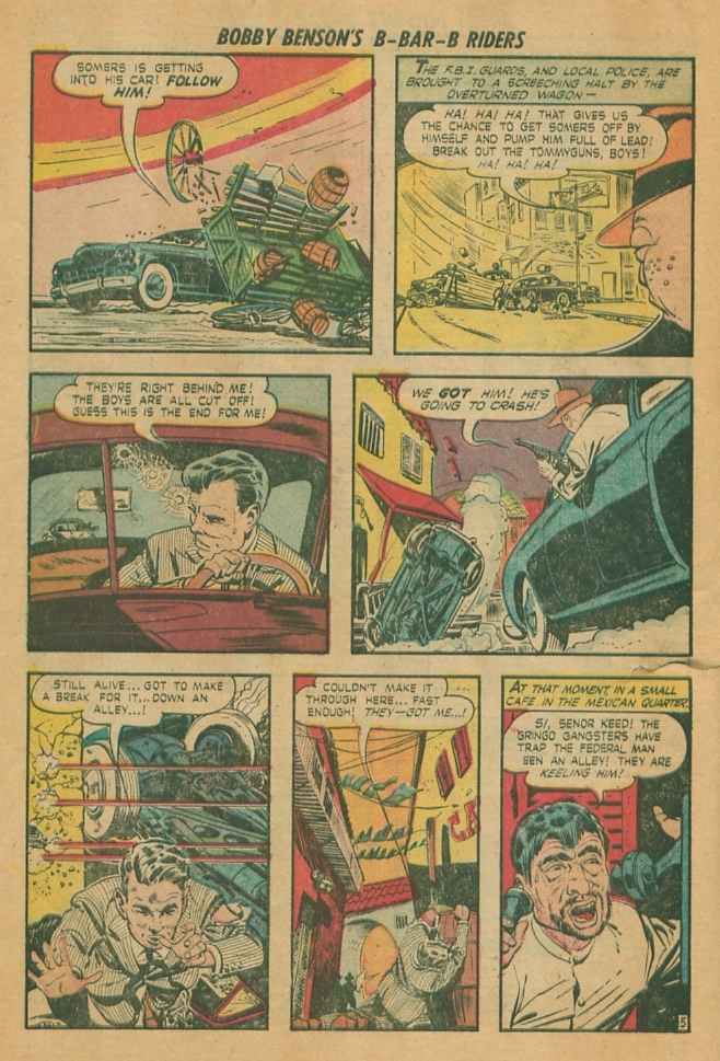 Read online Bobby Benson's B-Bar-B Riders comic -  Issue #11 - 22
