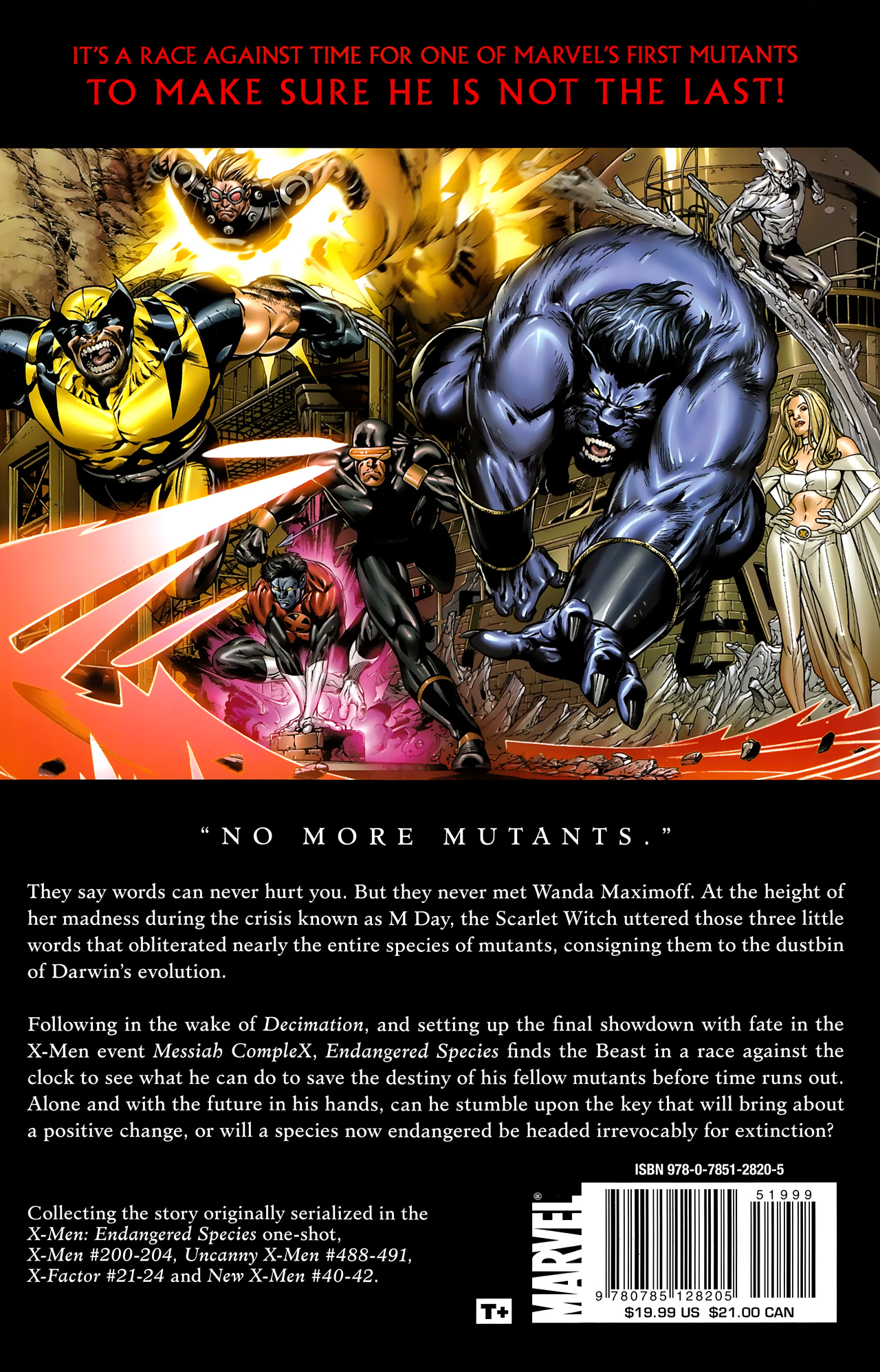 Read online X-Men: Endangered Species comic -  Issue # TPB (Part 2) - 79