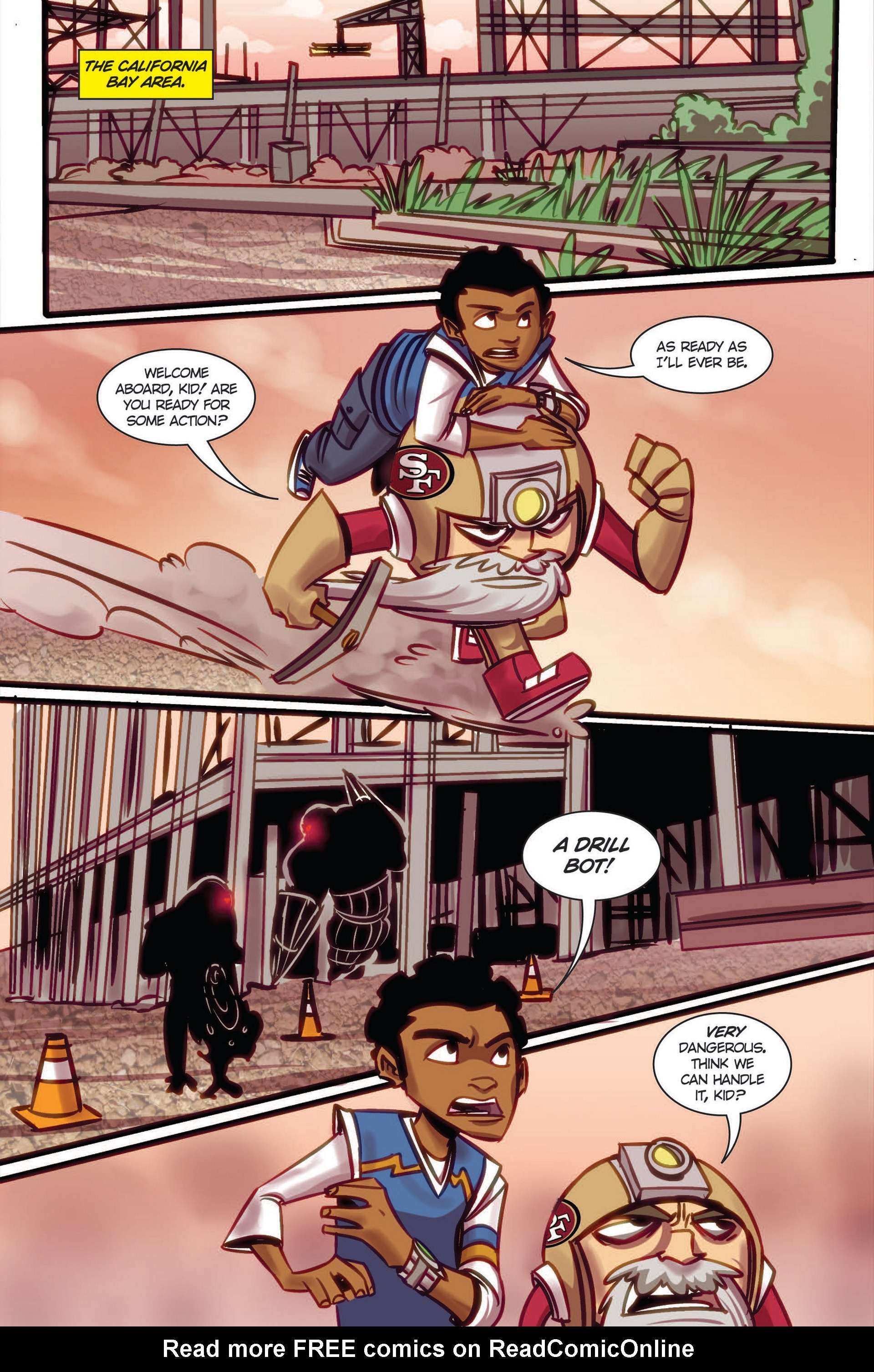 Read online NFL Rush Zone comic -  Issue # Full - 6