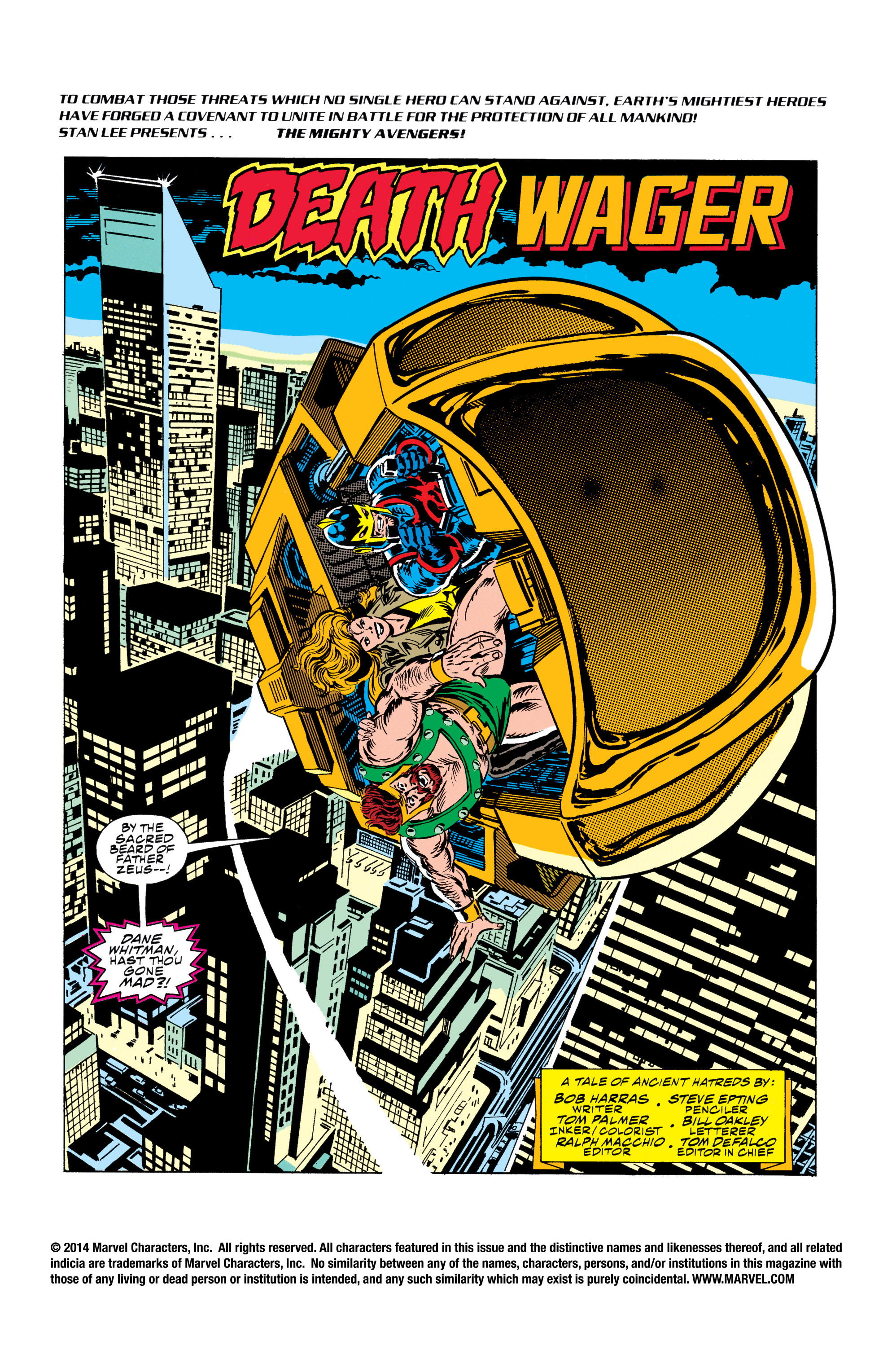 Read online The Avengers (1963) comic -  Issue #349 - 2