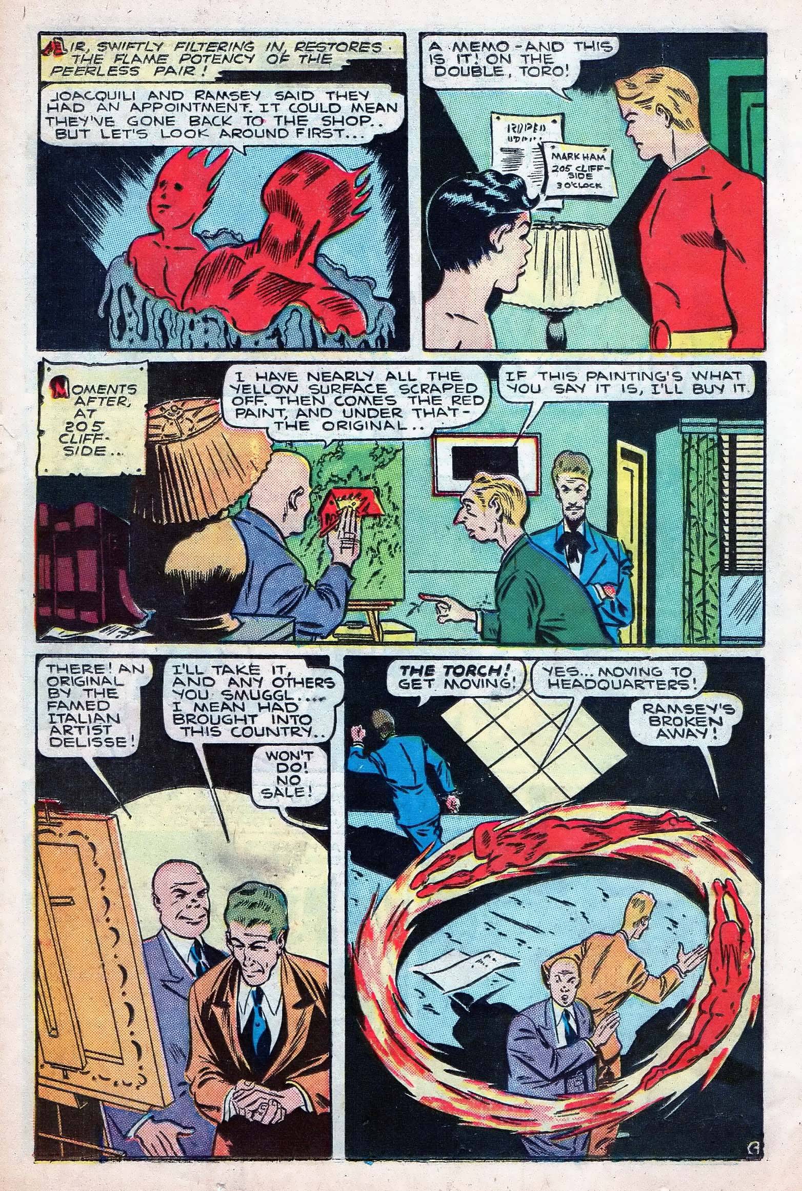 Read online The Human Torch (1940) comic -  Issue #21 - 18