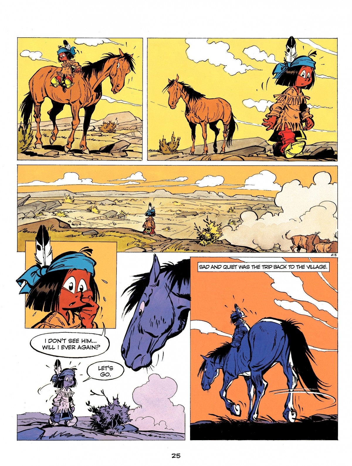 Read online Yakari comic -  Issue #12 - 25