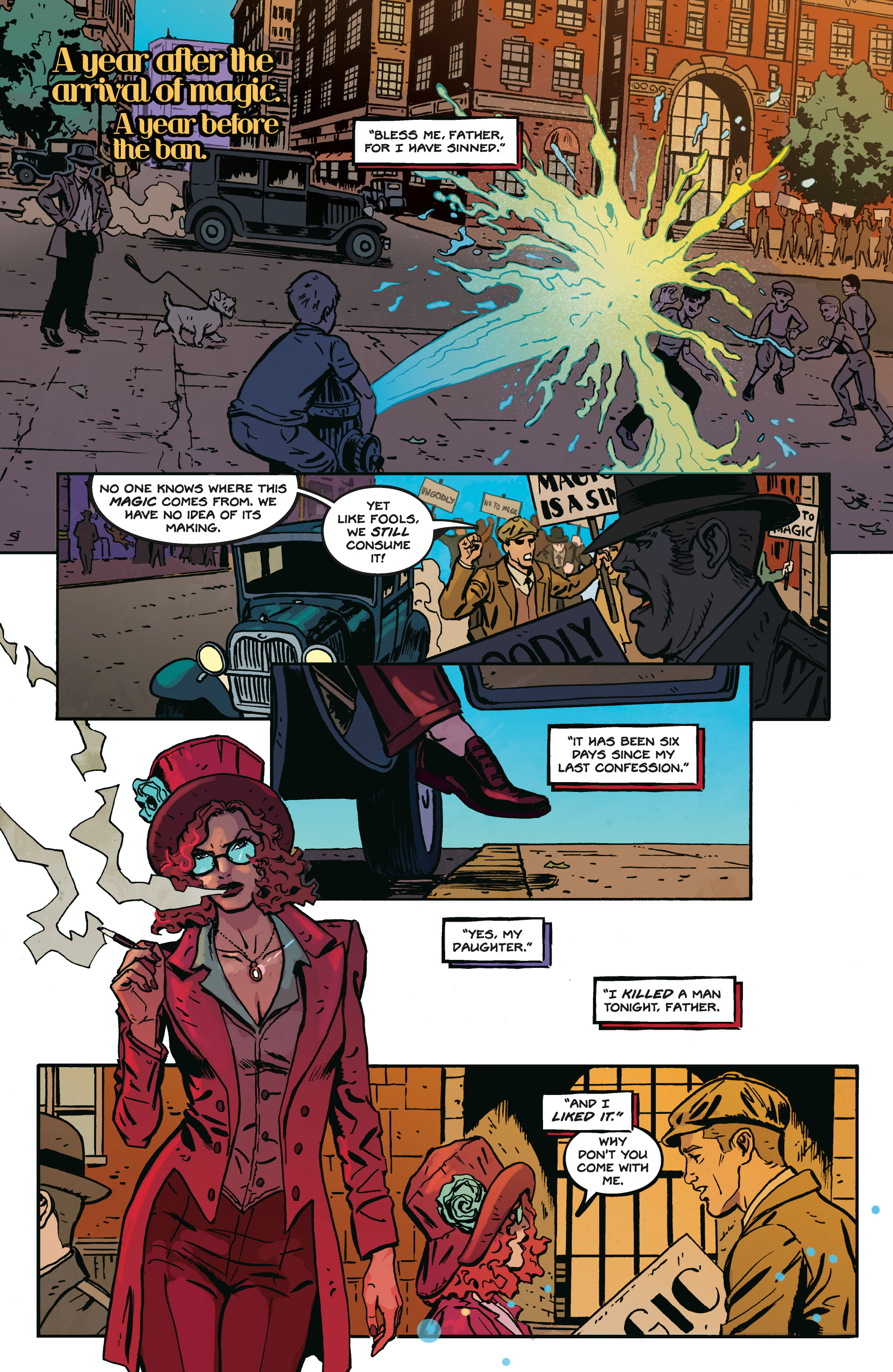 Read online Tommy Gun Wizards comic -  Issue #2 - 3