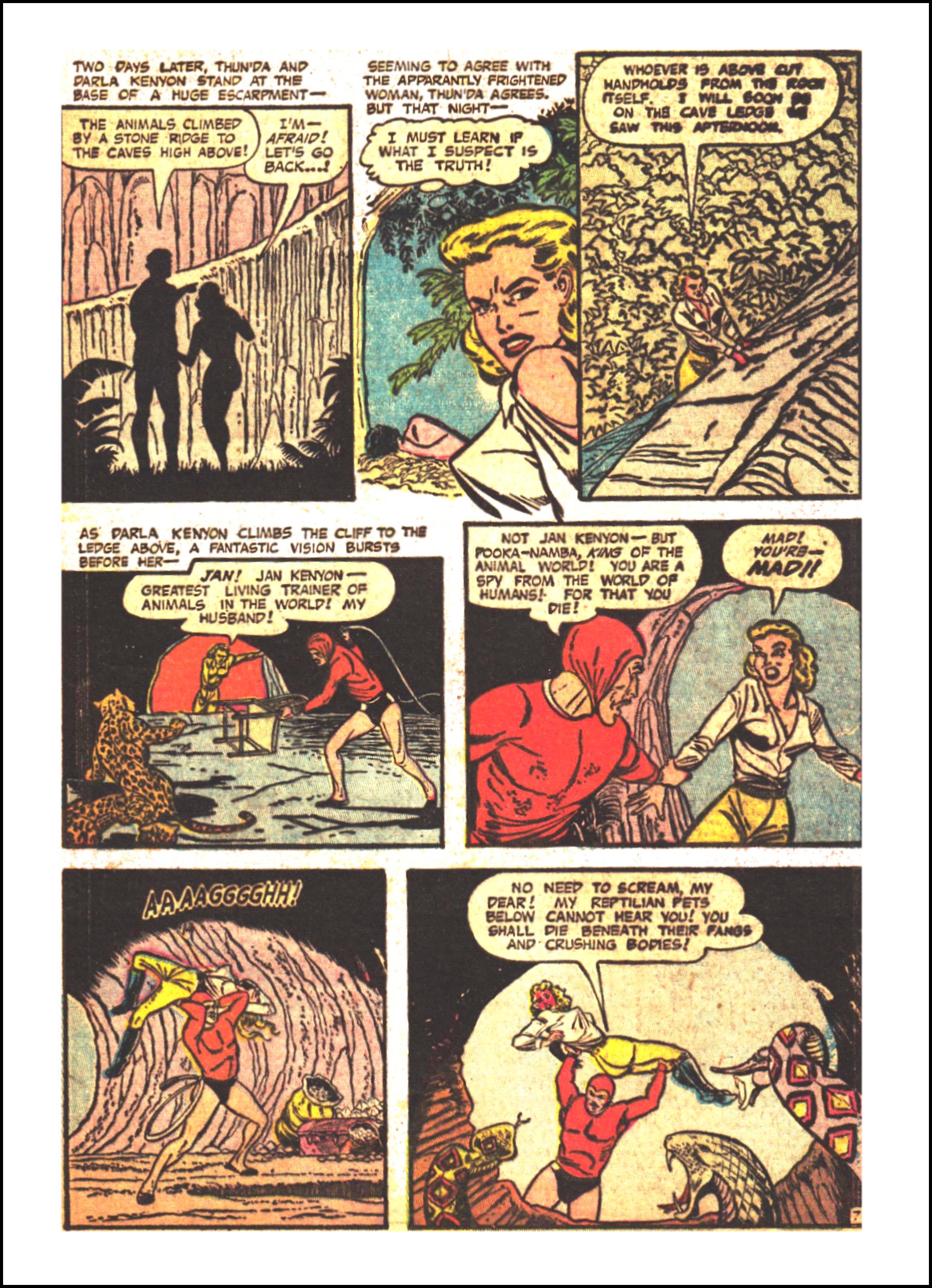 Read online Thun'da: King of the Congo comic -  Issue #4 - 9