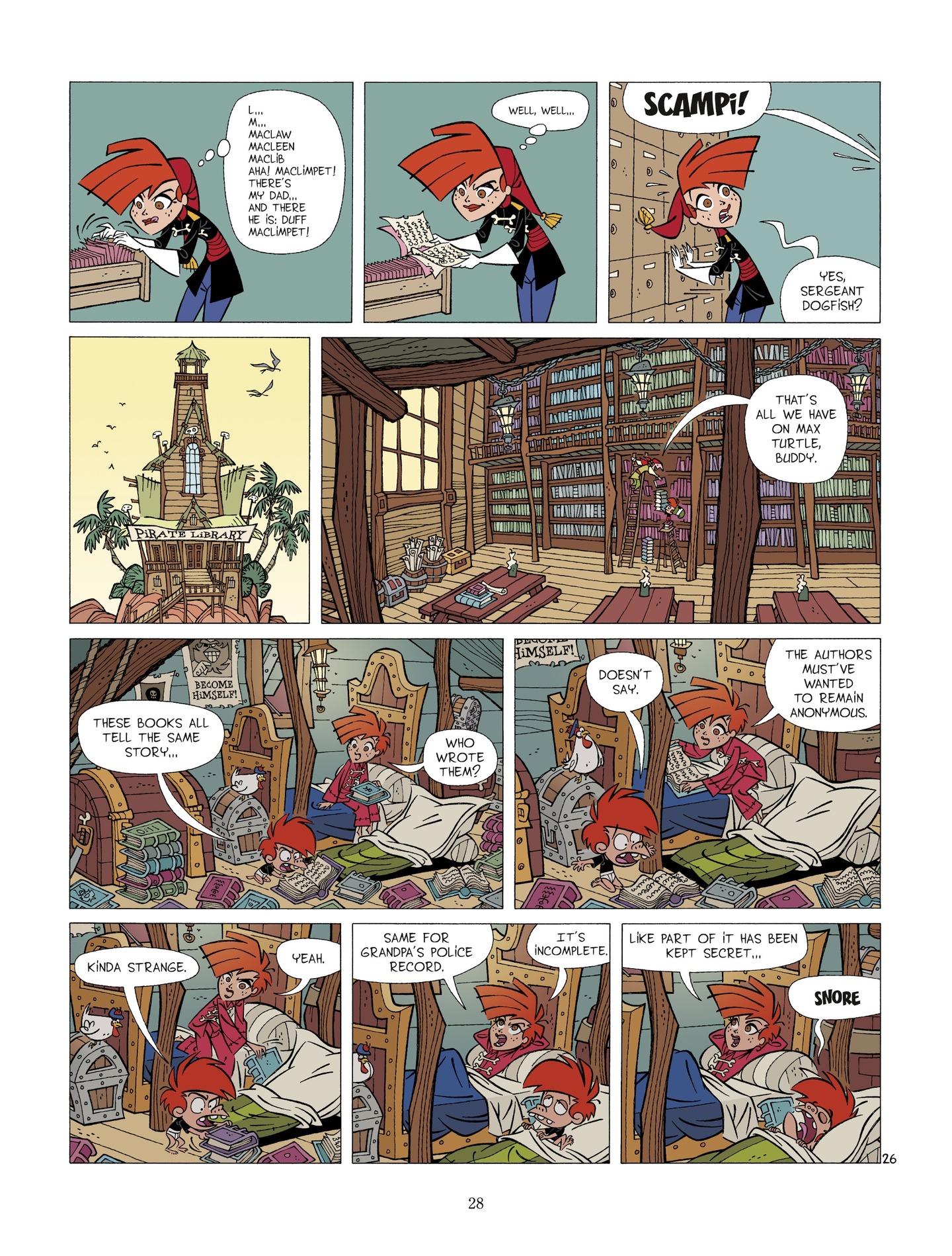 Read online Pirate Family comic -  Issue #2 - 28