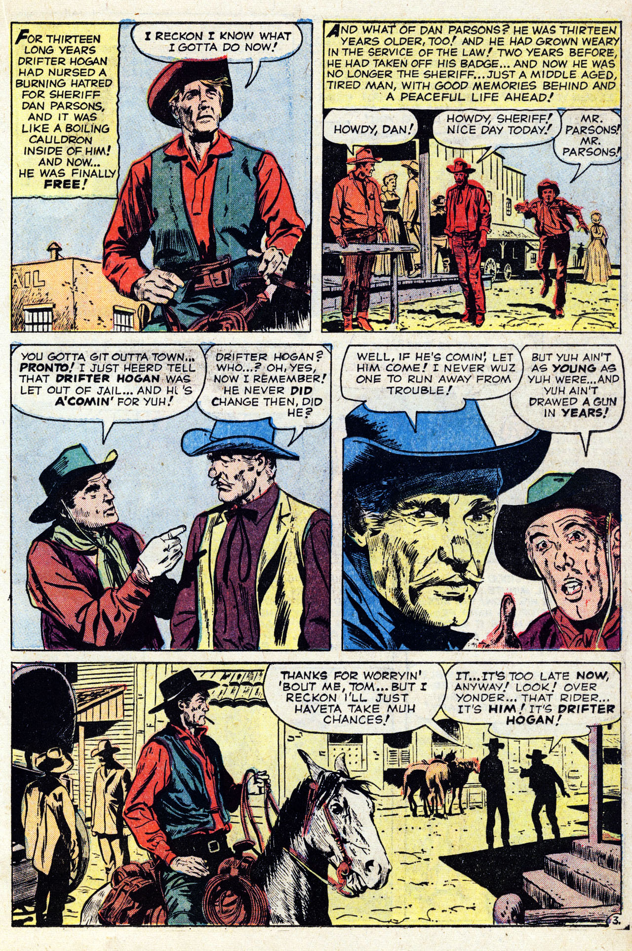 Read online Gunsmoke Western comic -  Issue #57 - 23