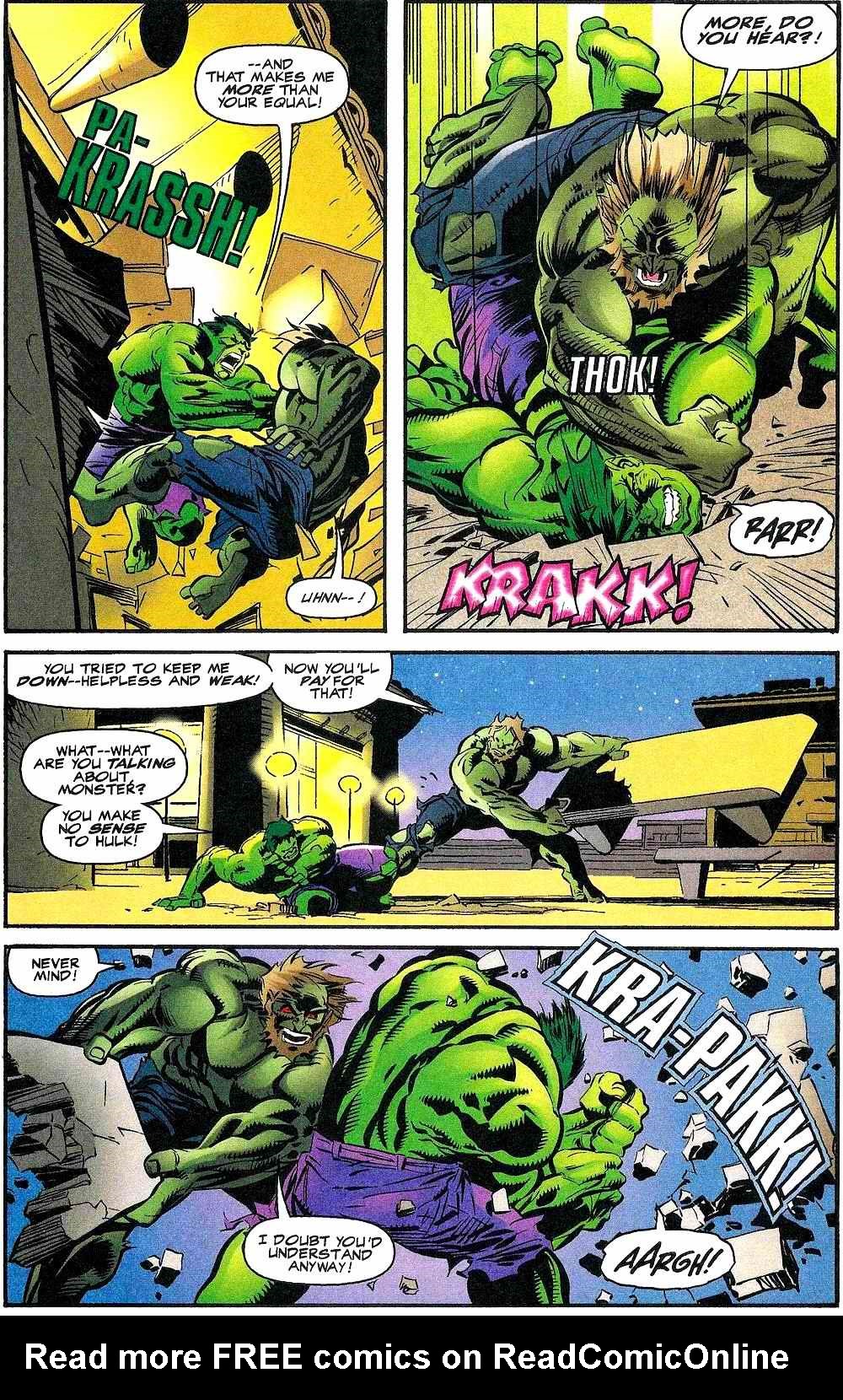 Read online The Rampaging Hulk (1998) comic -  Issue #2 - 21