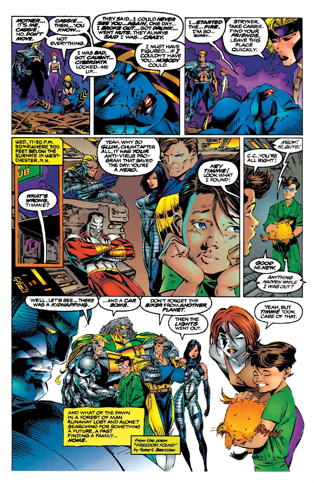 Read online Cyberforce (1992) comic -  Issue # _The Complete Cyberforce (Part 2) - 20