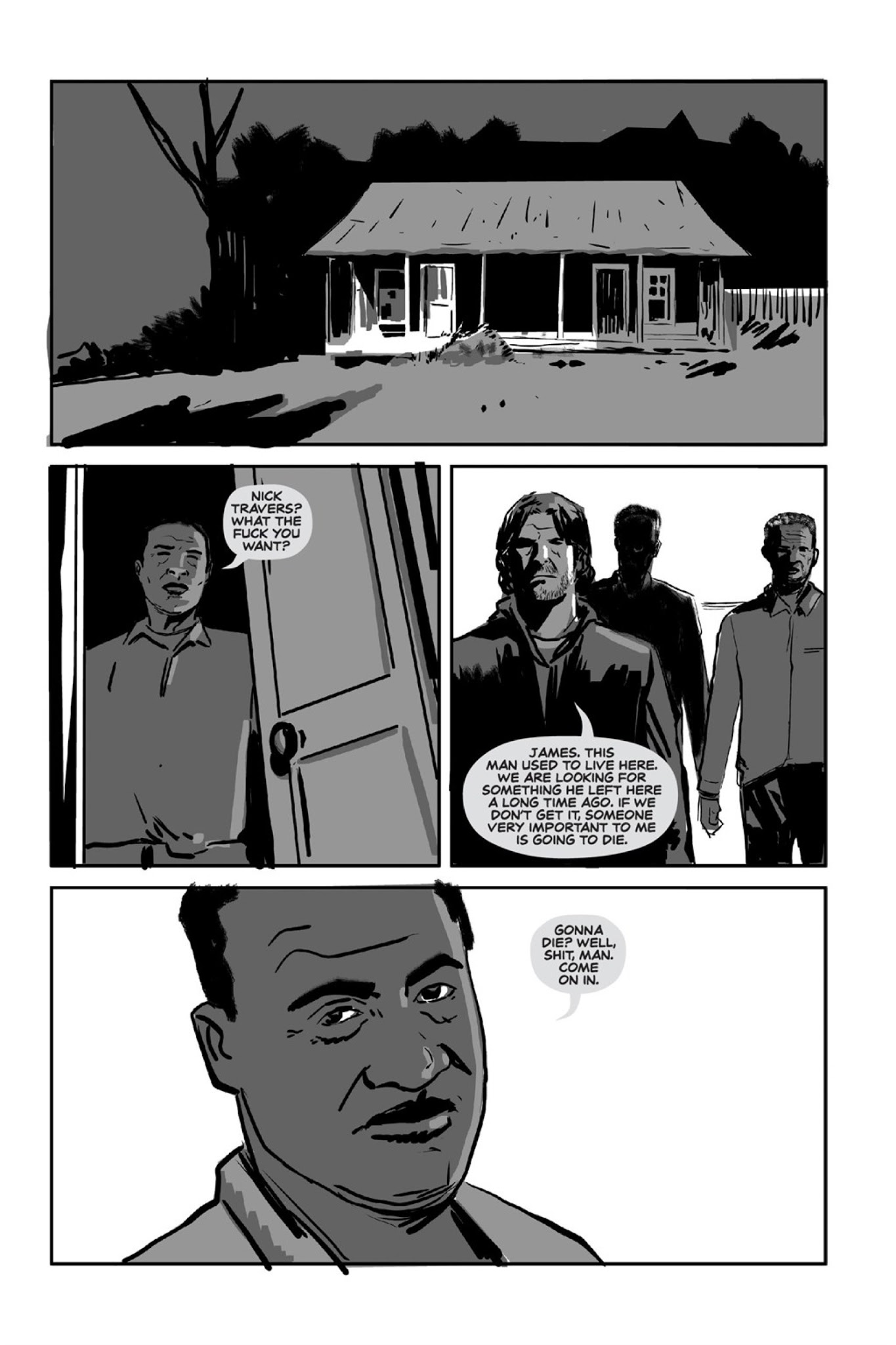 Read online Crossroad Blues: A Nick Travers Graphic Novel comic -  Issue # TPB - 131
