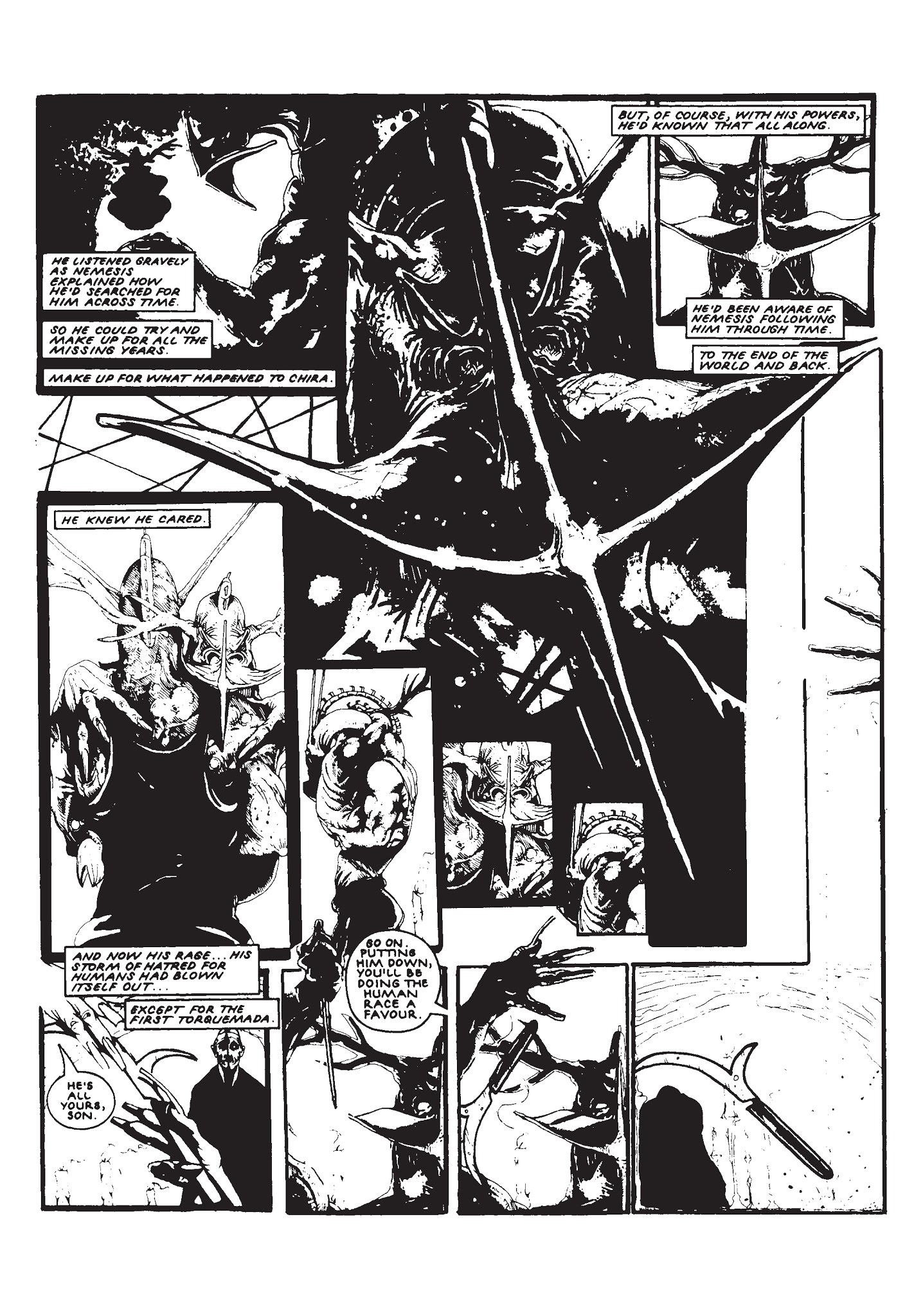 Read online The Complete Nemesis The Warlock comic -  Issue # TPB 2 - 210