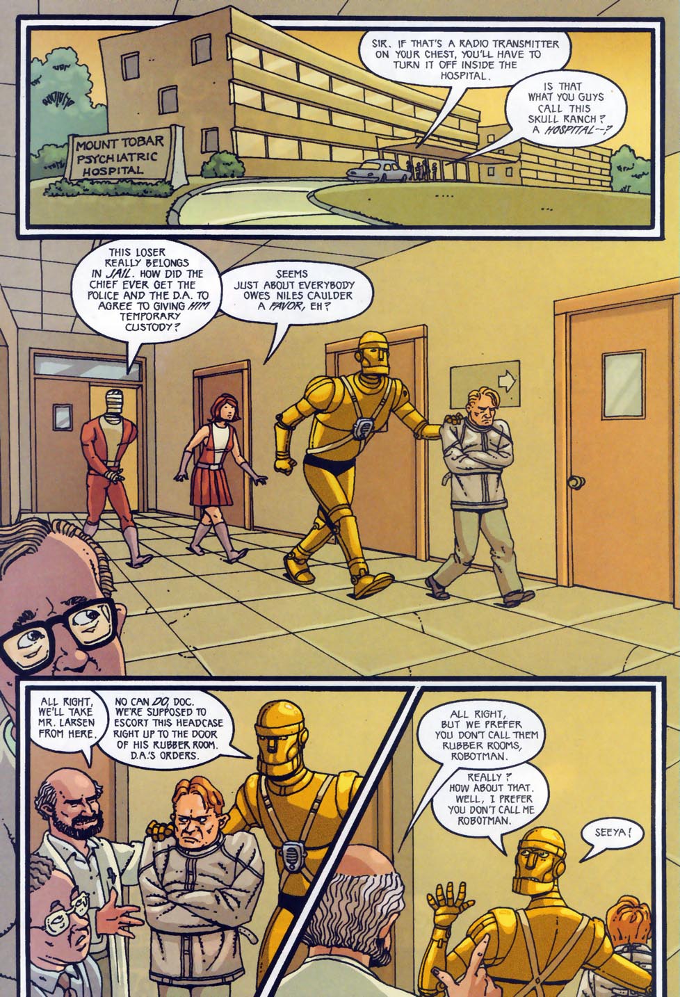 Read online Doom Patrol (2001) comic -  Issue #20 - 19