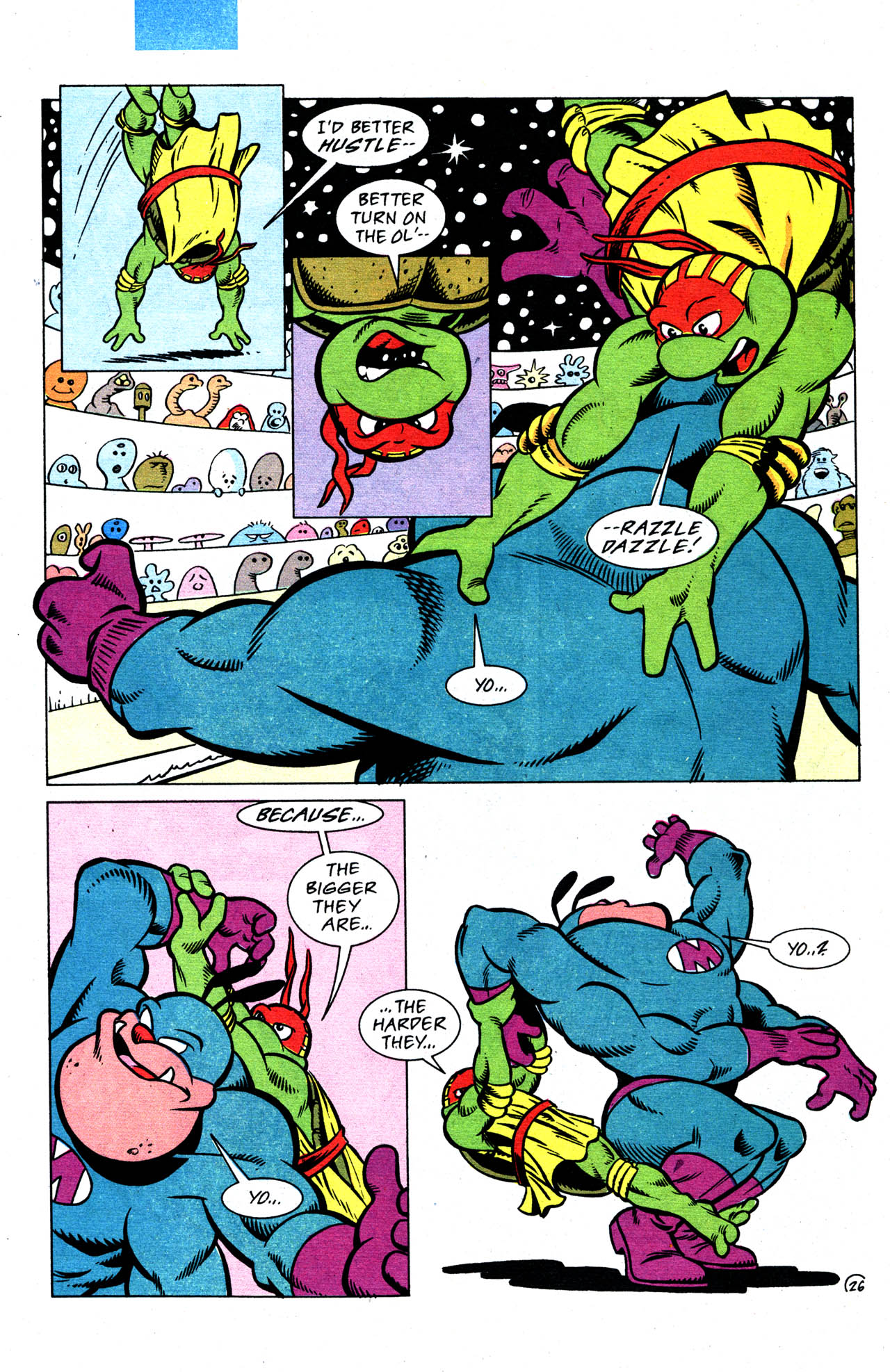 Read online Teenage Mutant Ninja Turtles Adventures (1989) comic -  Issue #37 - 28