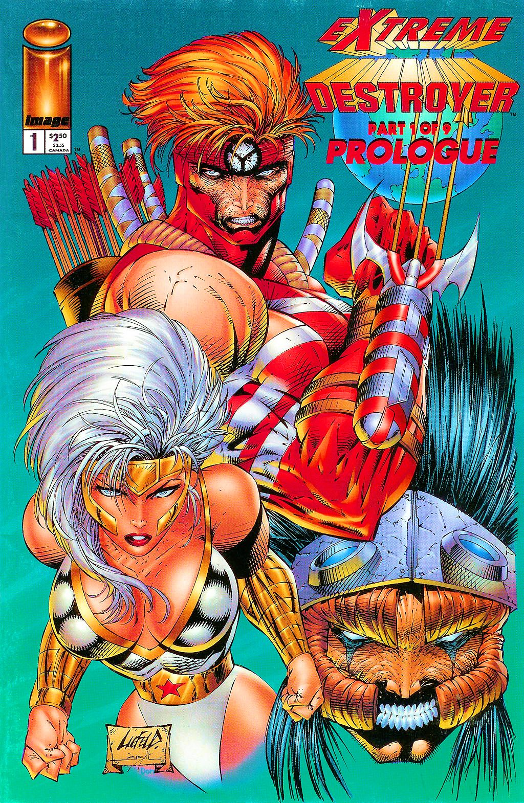 Read online Extreme Destroyer comic -  Issue # Issue Prologue - 1