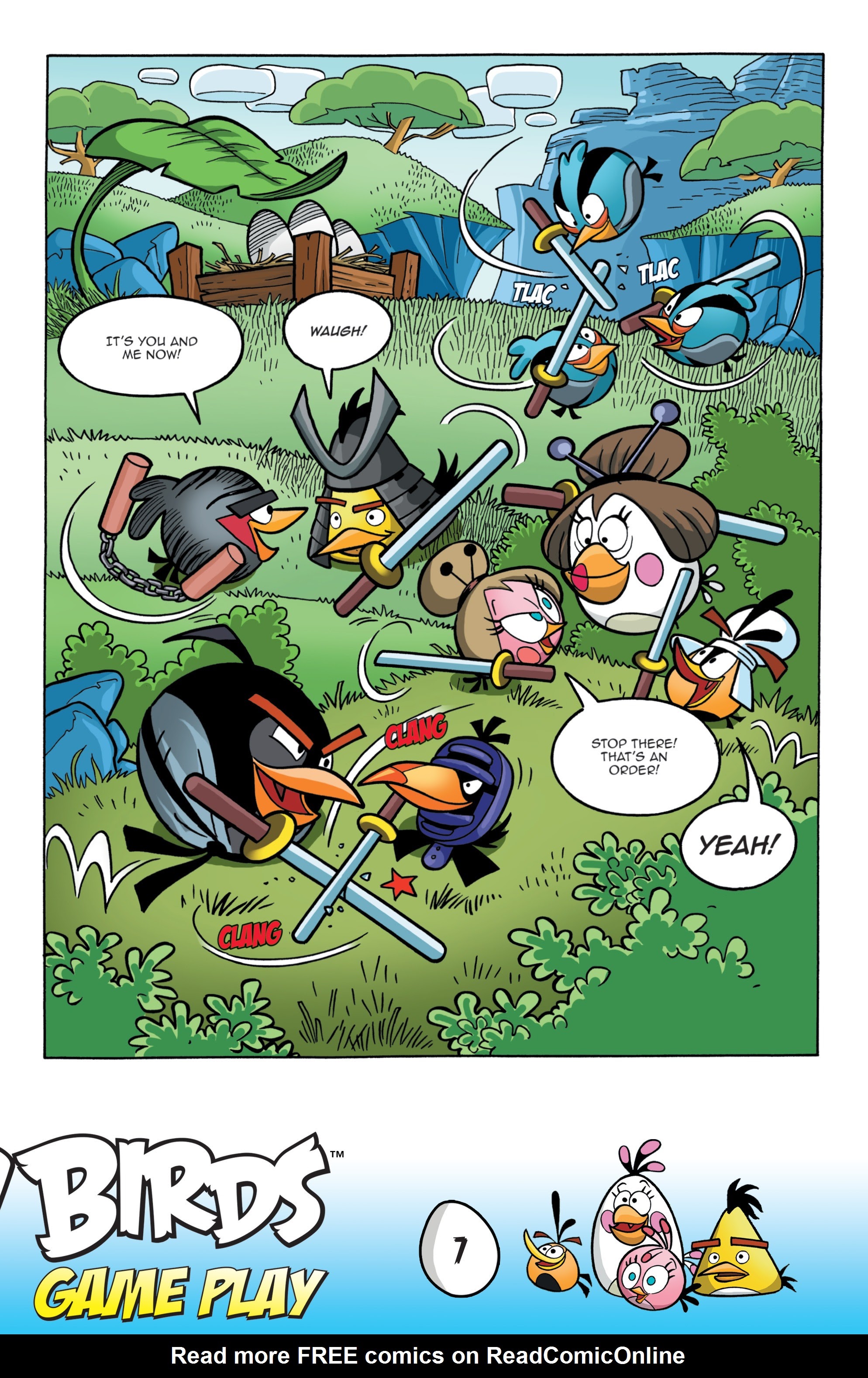 Read online Angry Birds Comics: Game Play comic -  Issue #1 - 9