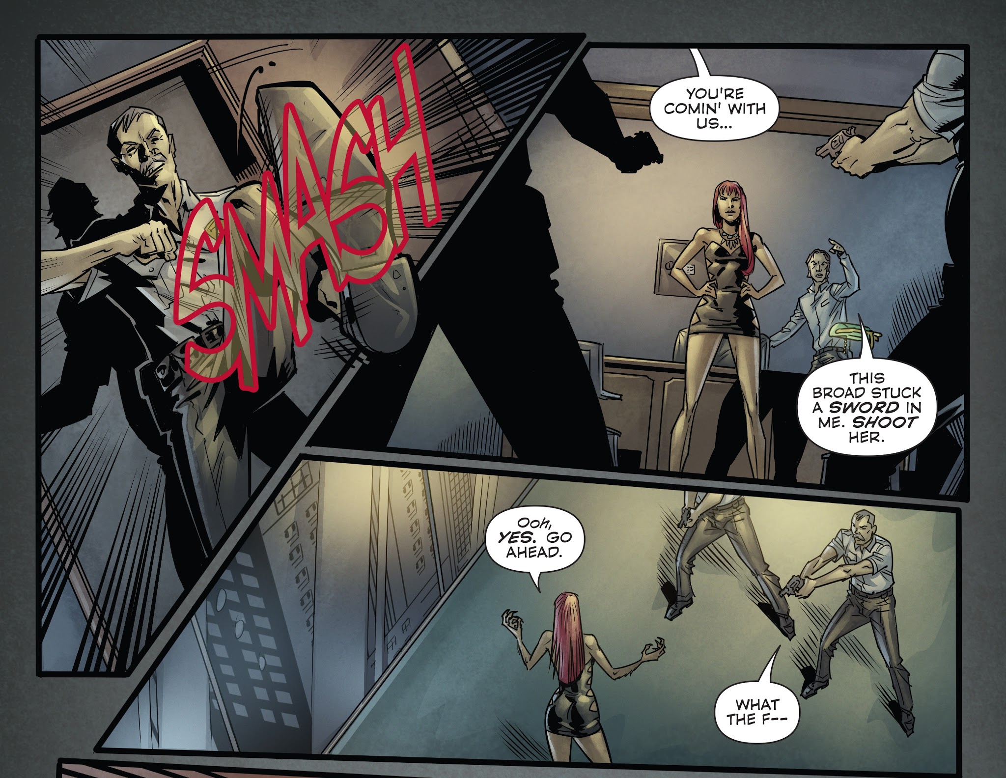 Read online The Howling: Revenge of the Werewolf Queen comic -  Issue #4 - 12