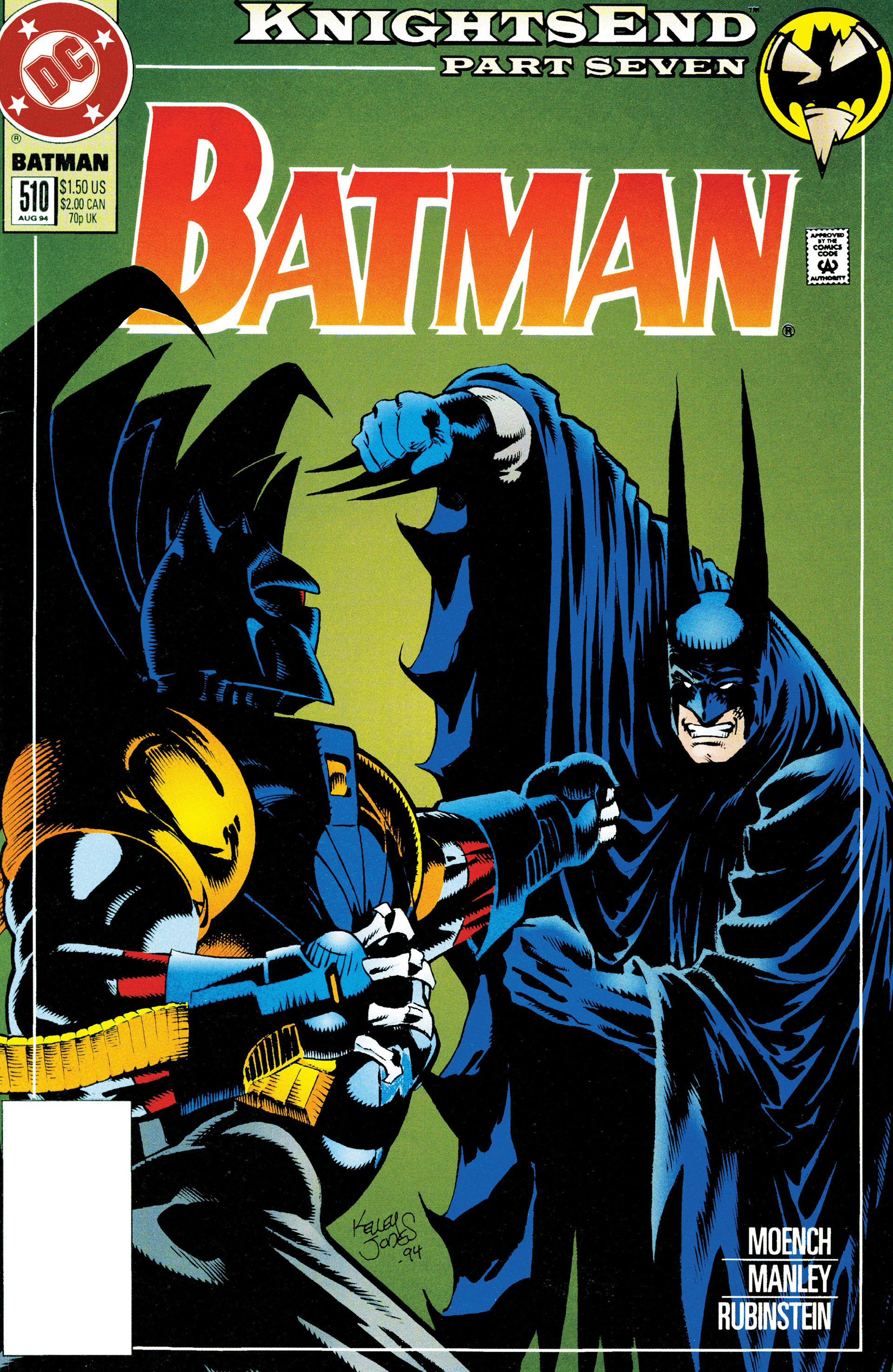 Read online Batman (1940) comic -  Issue #510 - 1