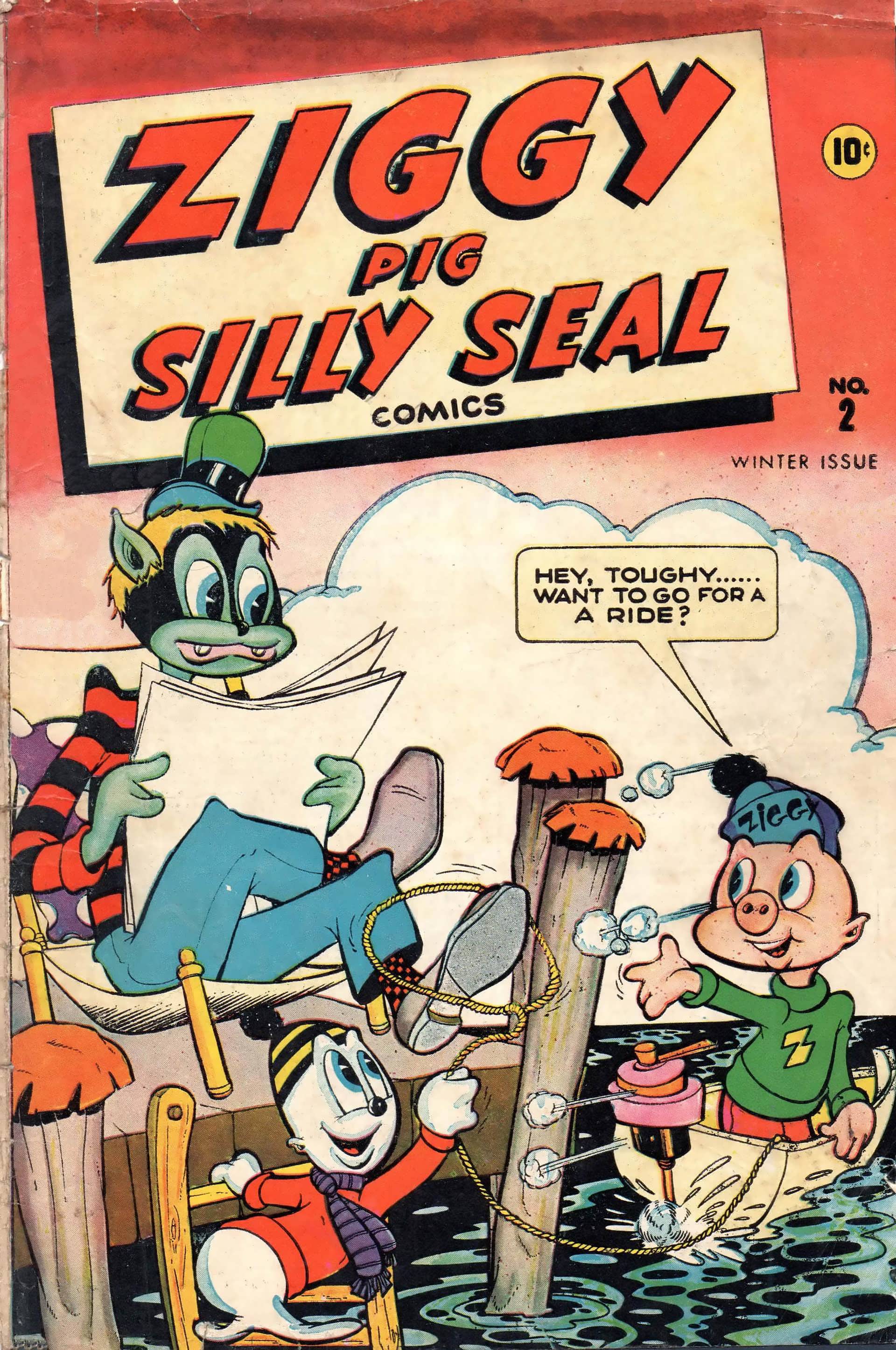 Read online Ziggy Pig-Silly Seal Comics (1944) comic -  Issue #2 - 1