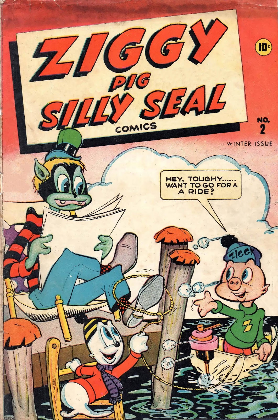 Ziggy Pig-Silly Seal Comics (1944) issue 2 - Page 1