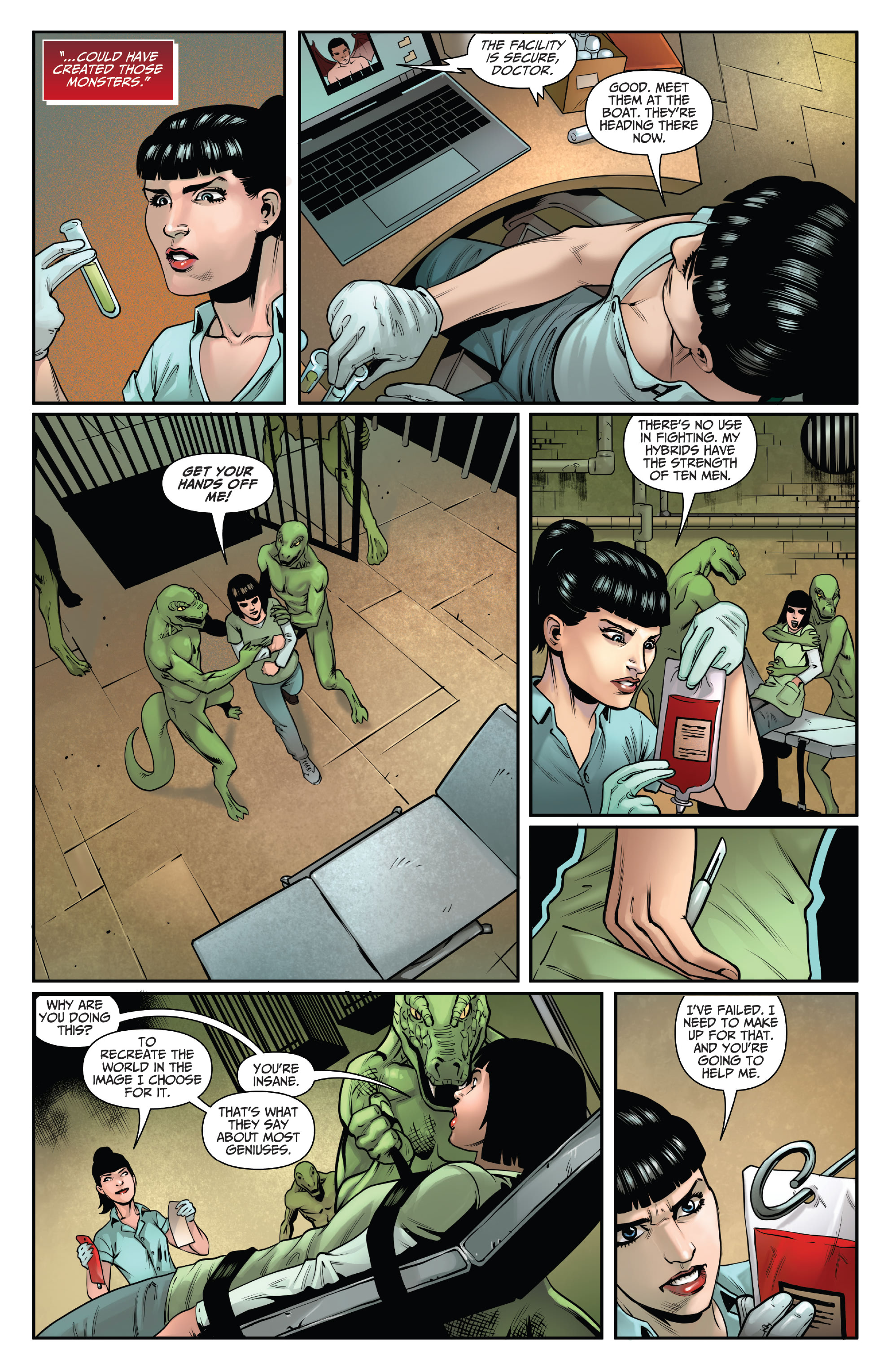 Read online Robyn Hood: Children of Dr. Moreau comic -  Issue # Full - 19