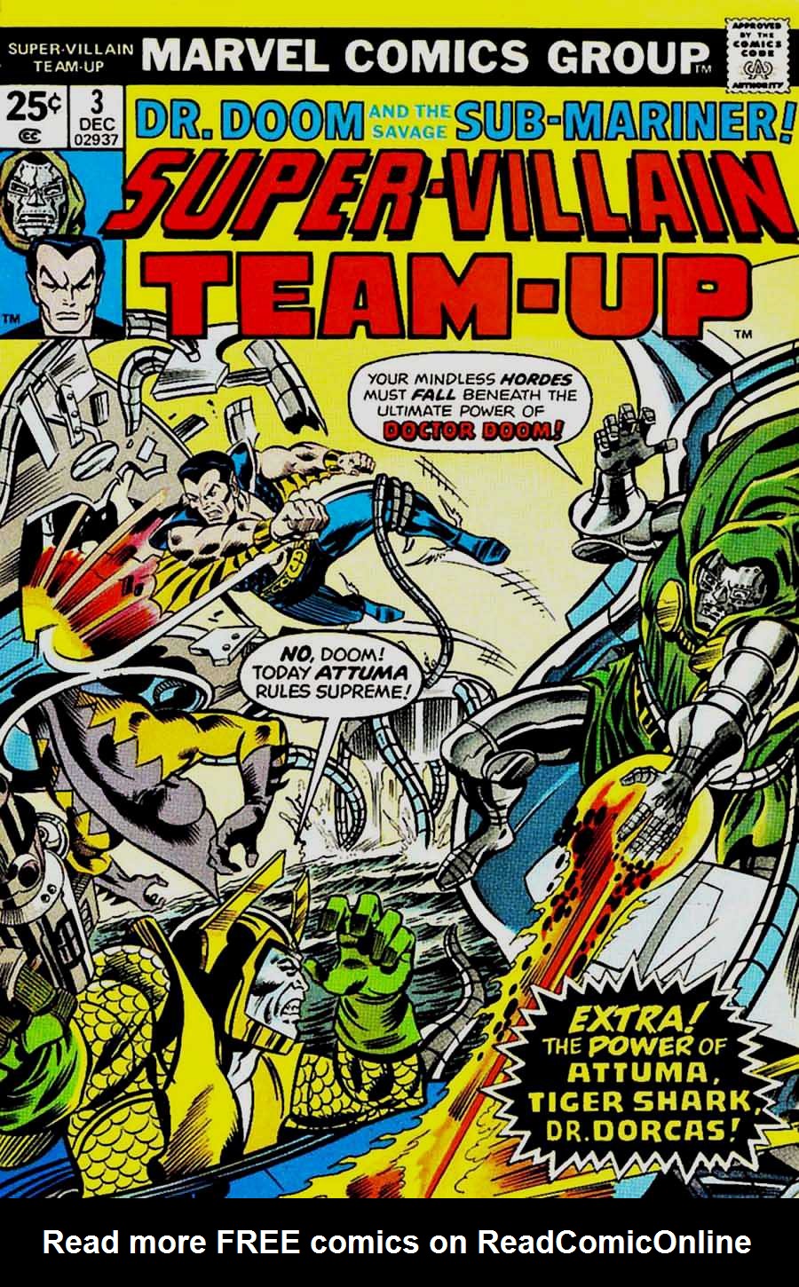 Read online Super-Villain Team-Up comic -  Issue #3 - 1