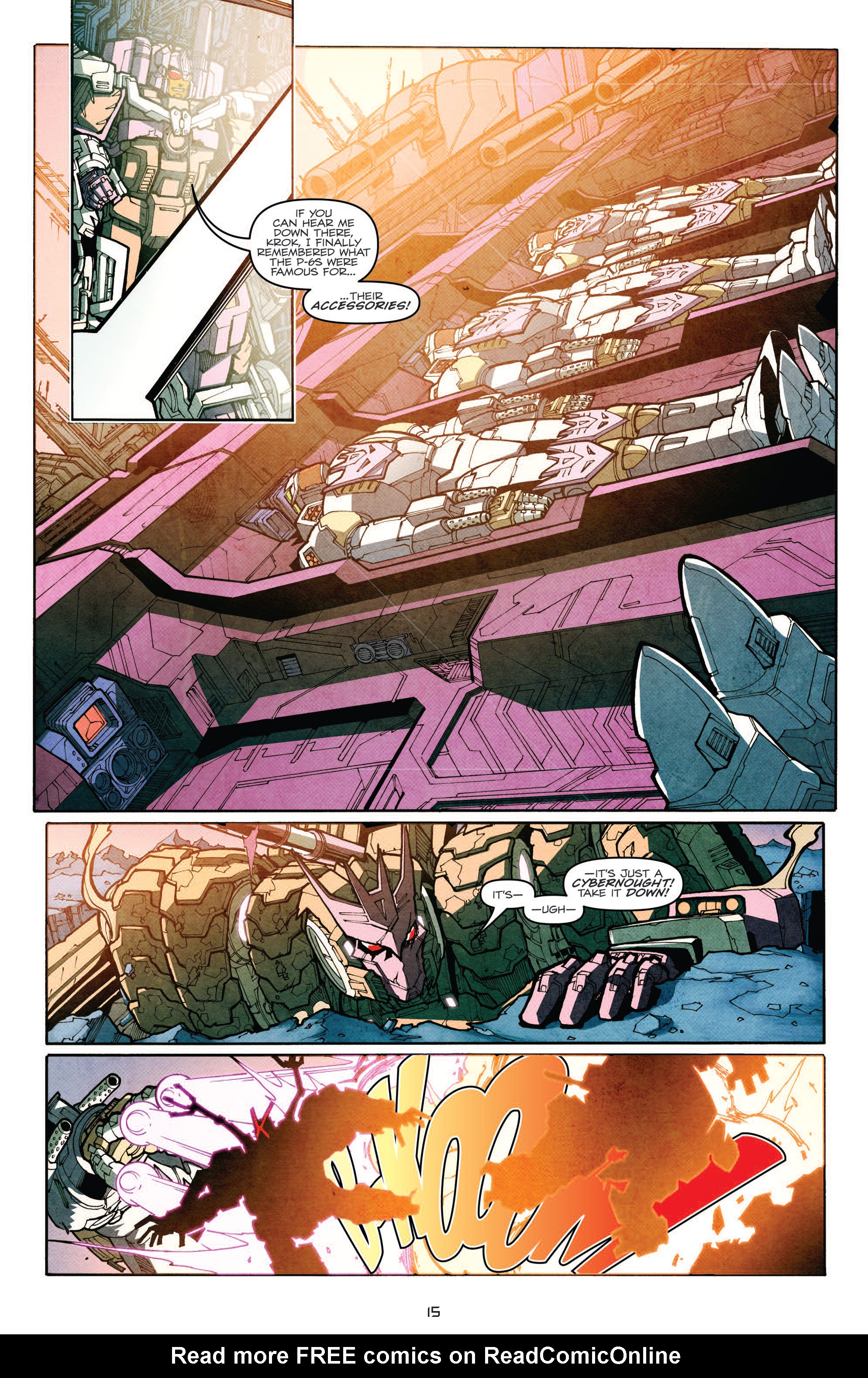 Read online The Transformers: More Than Meets The Eye comic -  Issue #8 - 16