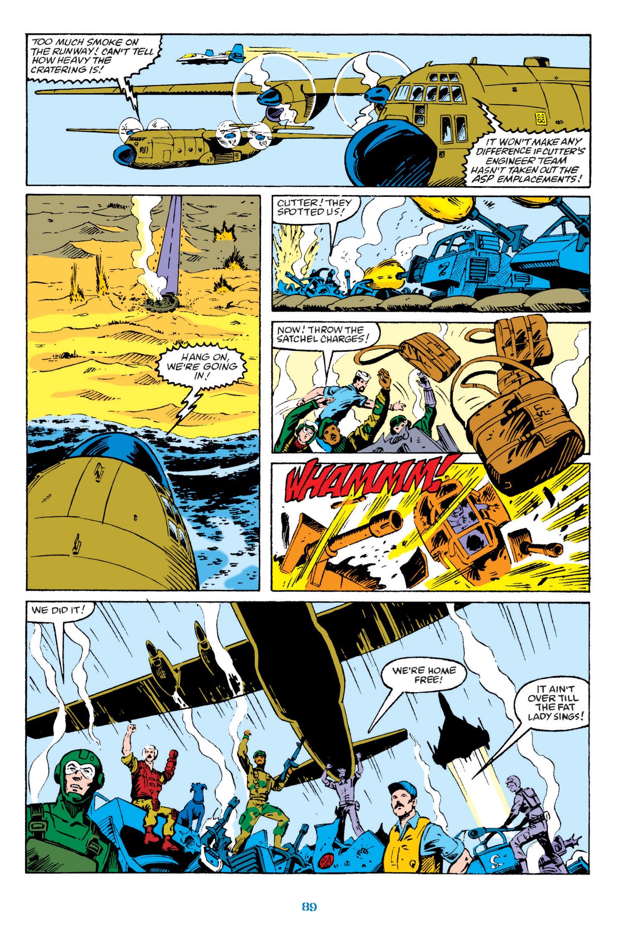 Read online Classic G.I. Joe comic -  Issue # TPB 8 (Part 1) - 90