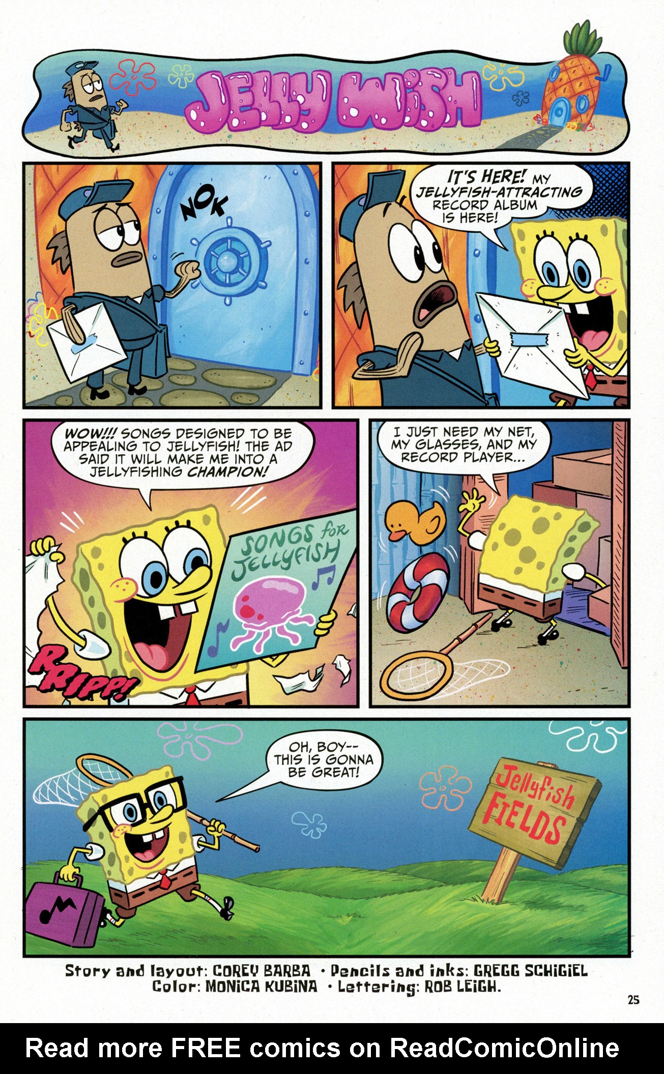 Read online SpongeBob Comics comic -  Issue #58 - 27