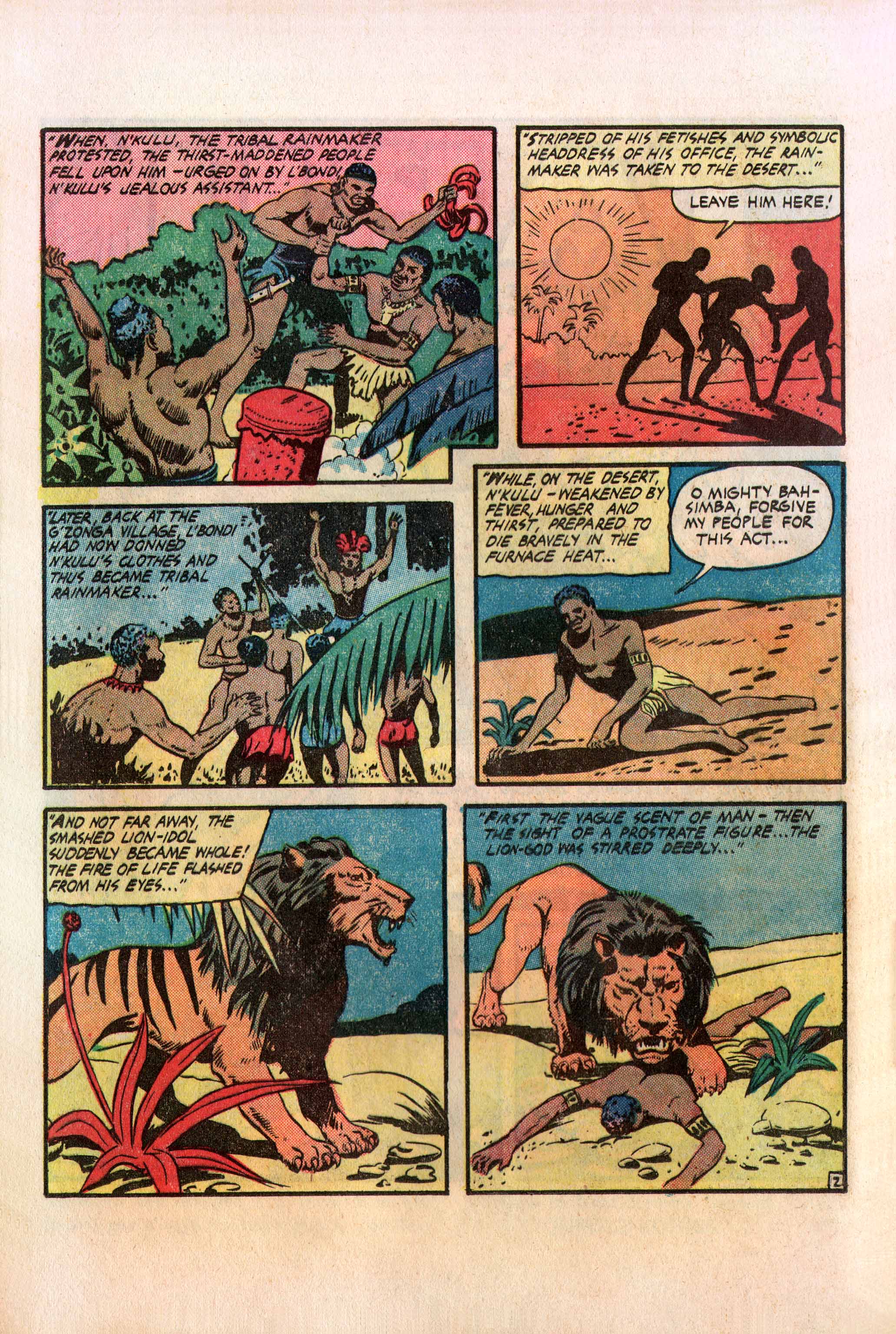 Read online Jungle Comics comic -  Issue #138 - 35