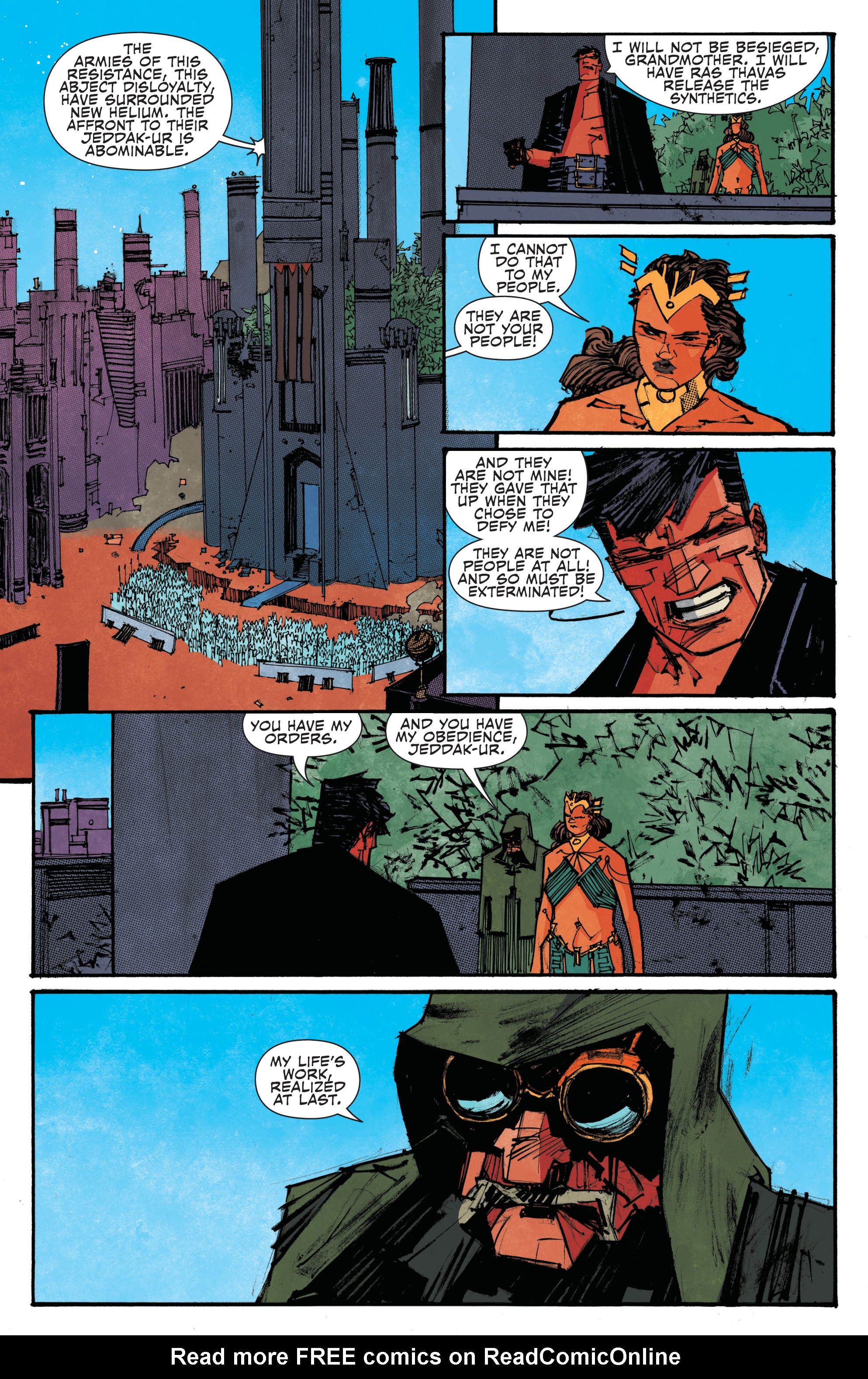 Read online John Carter: The End comic -  Issue #5 - 8