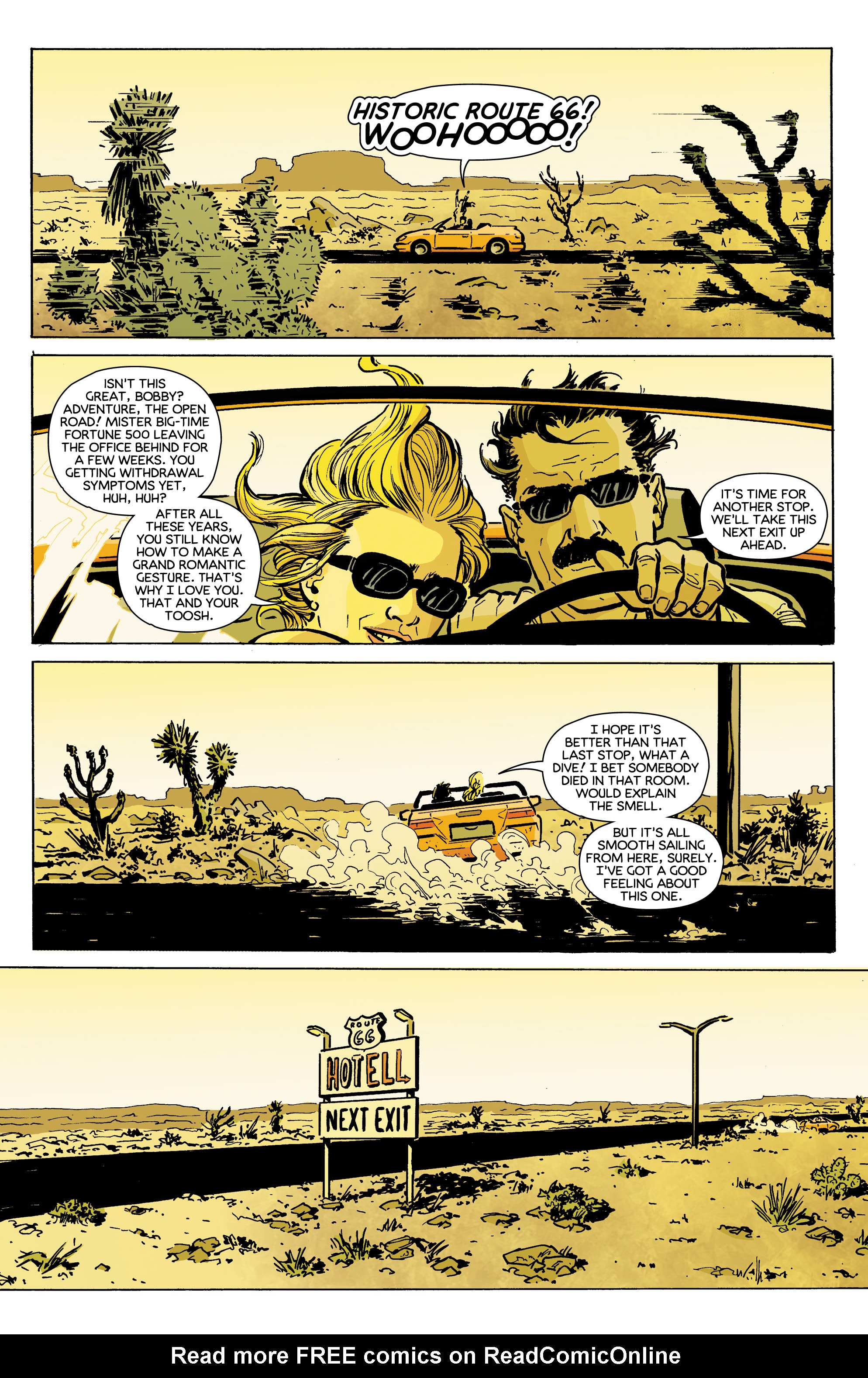 Read online Hotell comic -  Issue #2 - 4