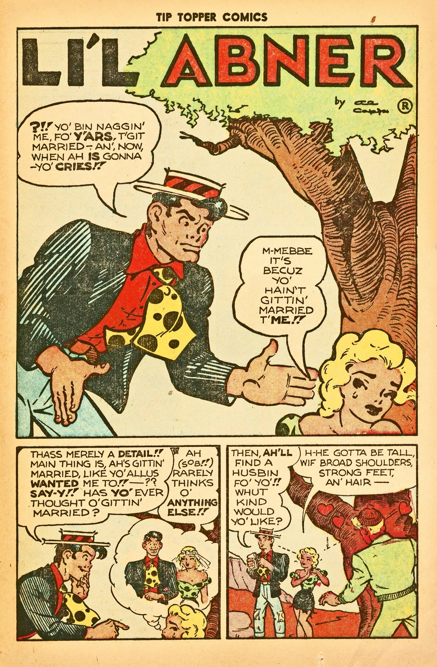Read online Tip Topper Comics comic -  Issue #21 - 25