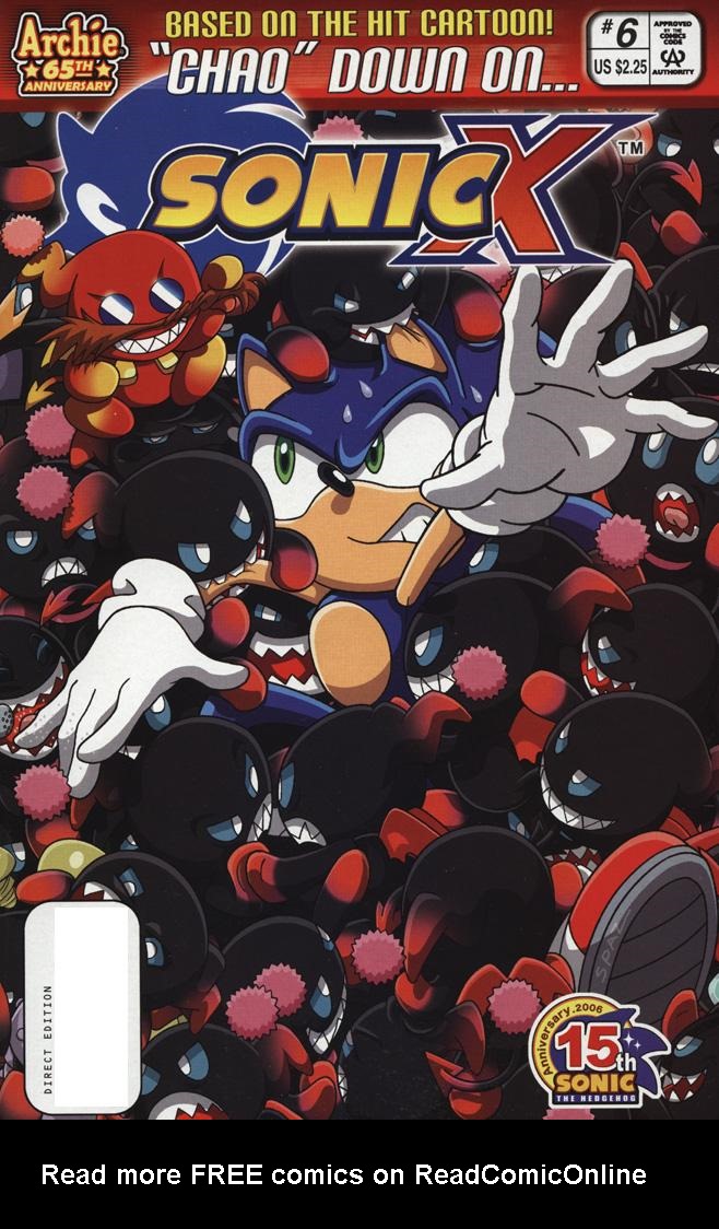 Read online Sonic X comic -  Issue #6 - 1
