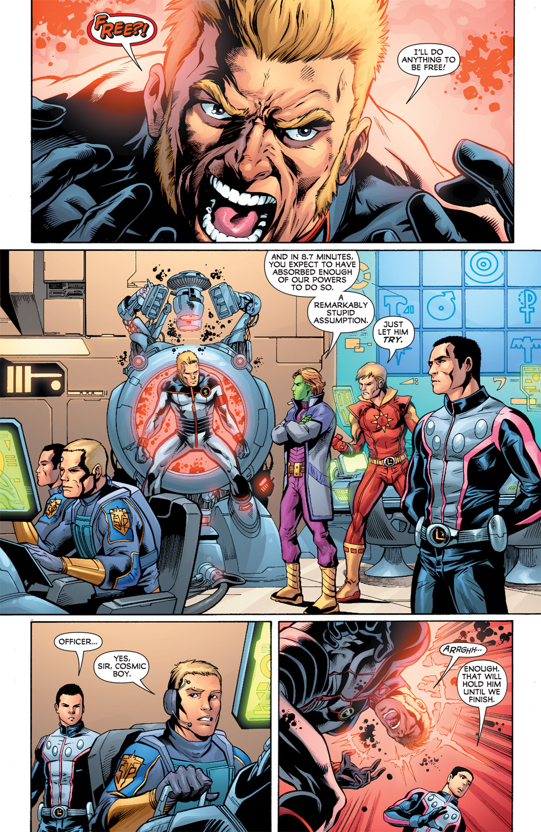 Read online Legion of Super-Heroes (2010) comic -  Issue #1 - 15