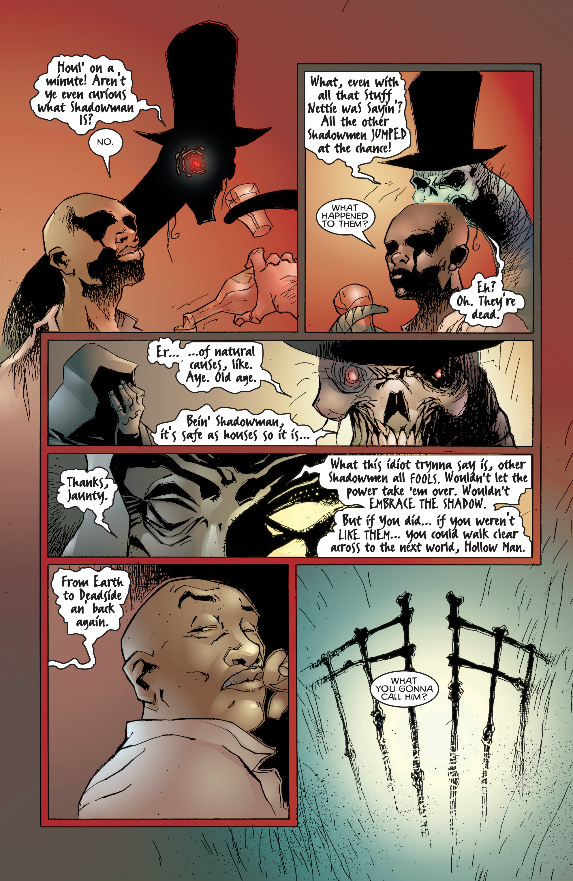 Read online Shadowman by Garth Ennis & Ashley Wood comic -  Issue # TPB - 37