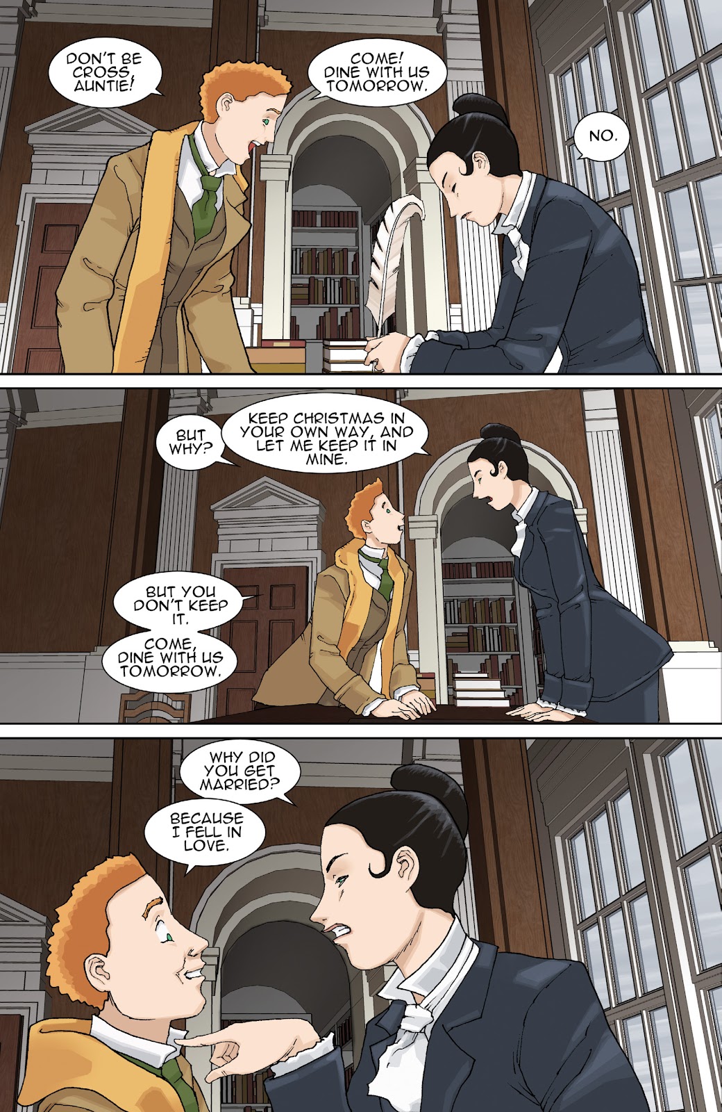 A Christmas Carol: The Night That Changed The Life Of Eliza Scrooge issue TPB - Page 14