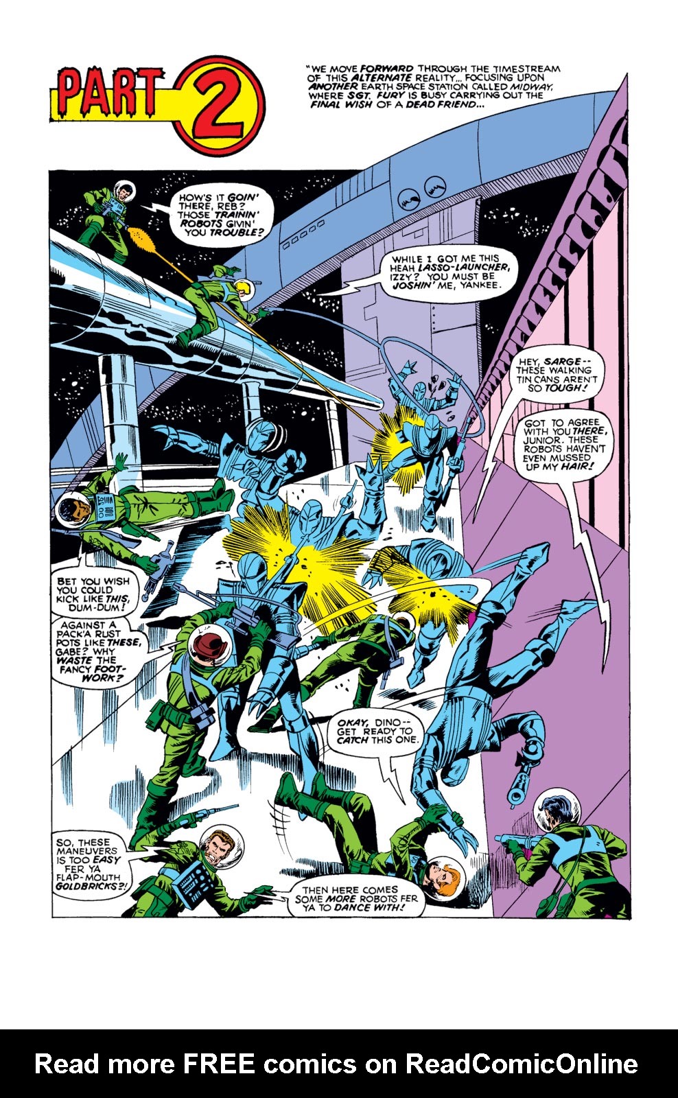 Read online What If? (1977) comic -  Issue #14 - Sgt. Fury had Fought WWII in Outer Space - 11