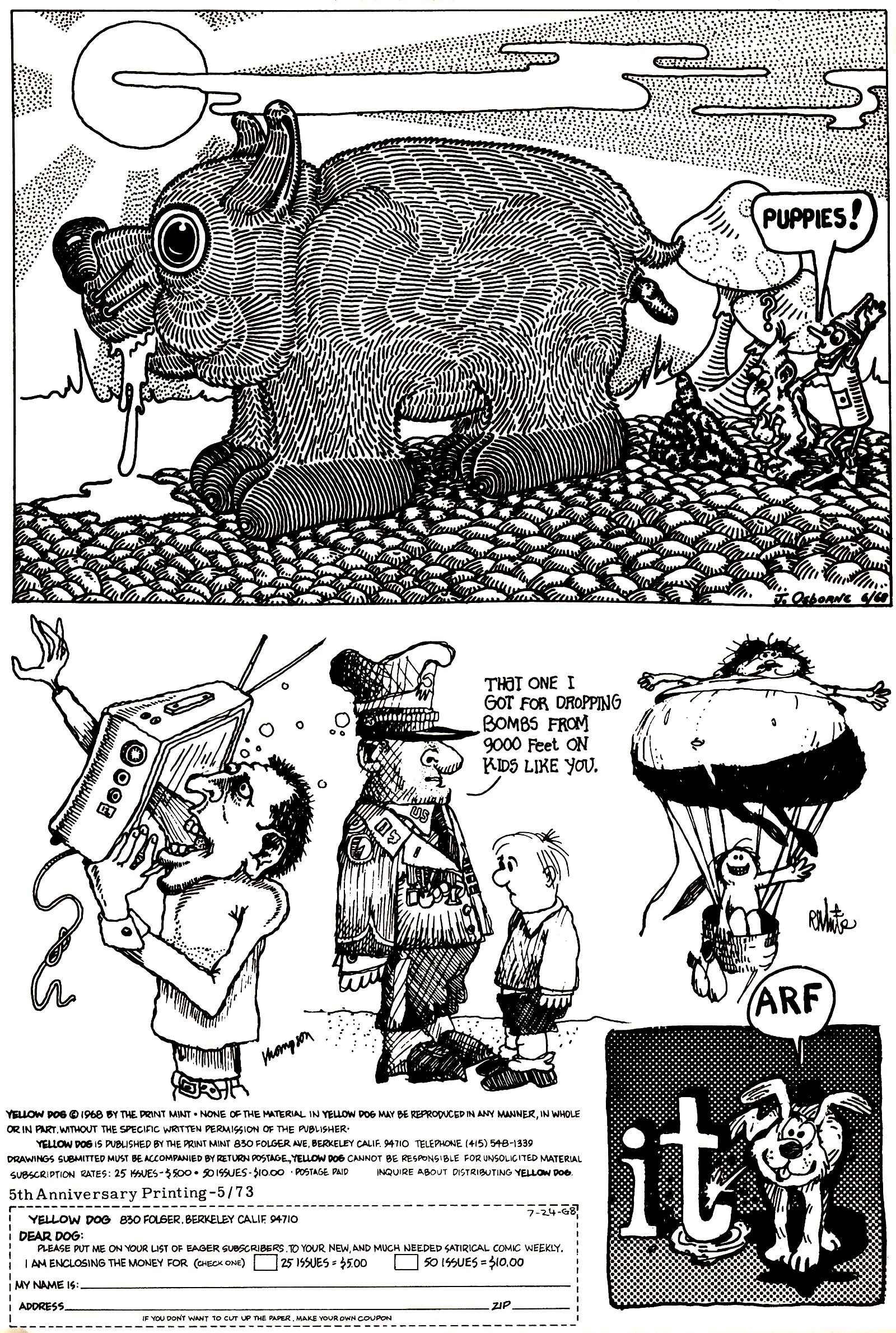 Read online Yellow Dog comic -  Issue #5 - 7